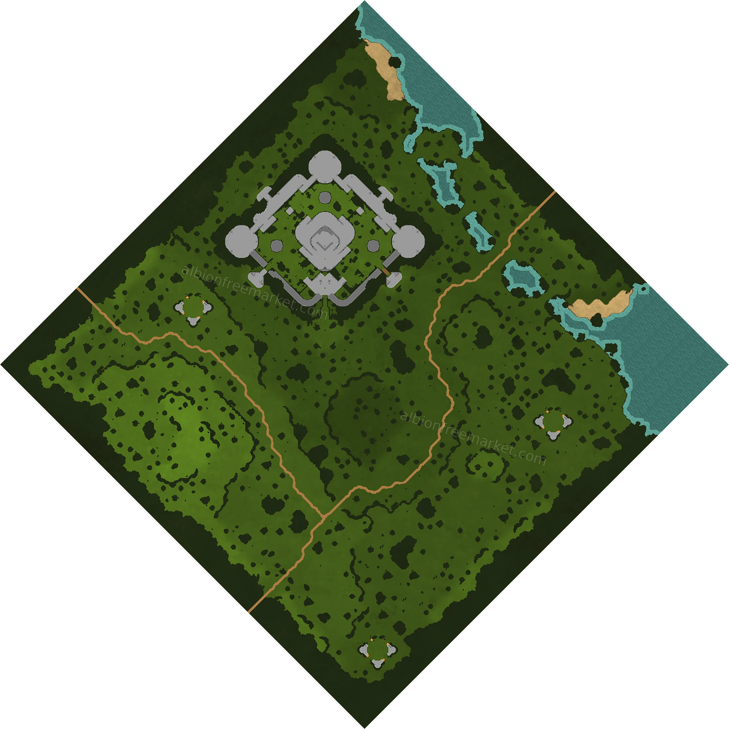 Flynsdell Albion Online map