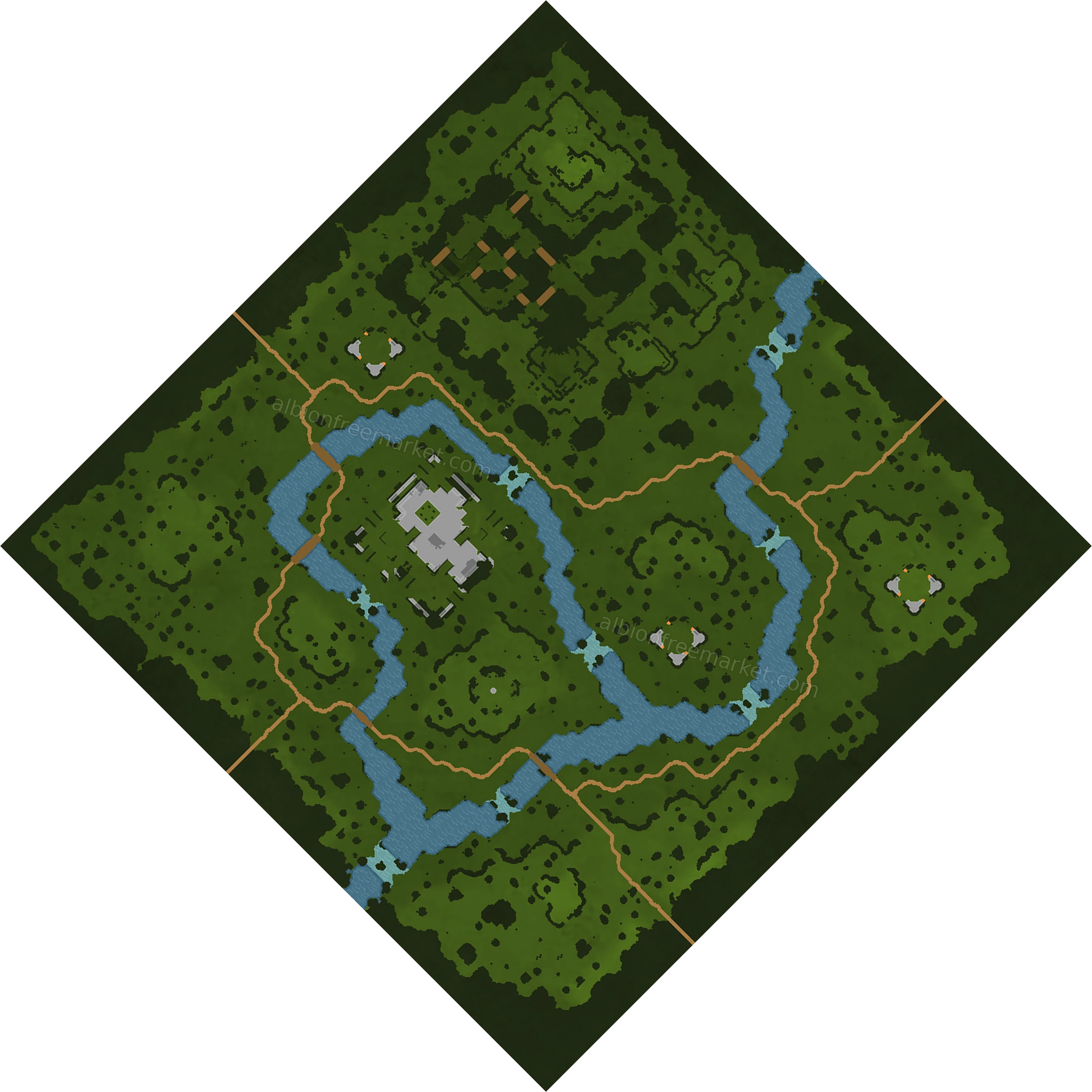 Aspenwood Albion Online map
