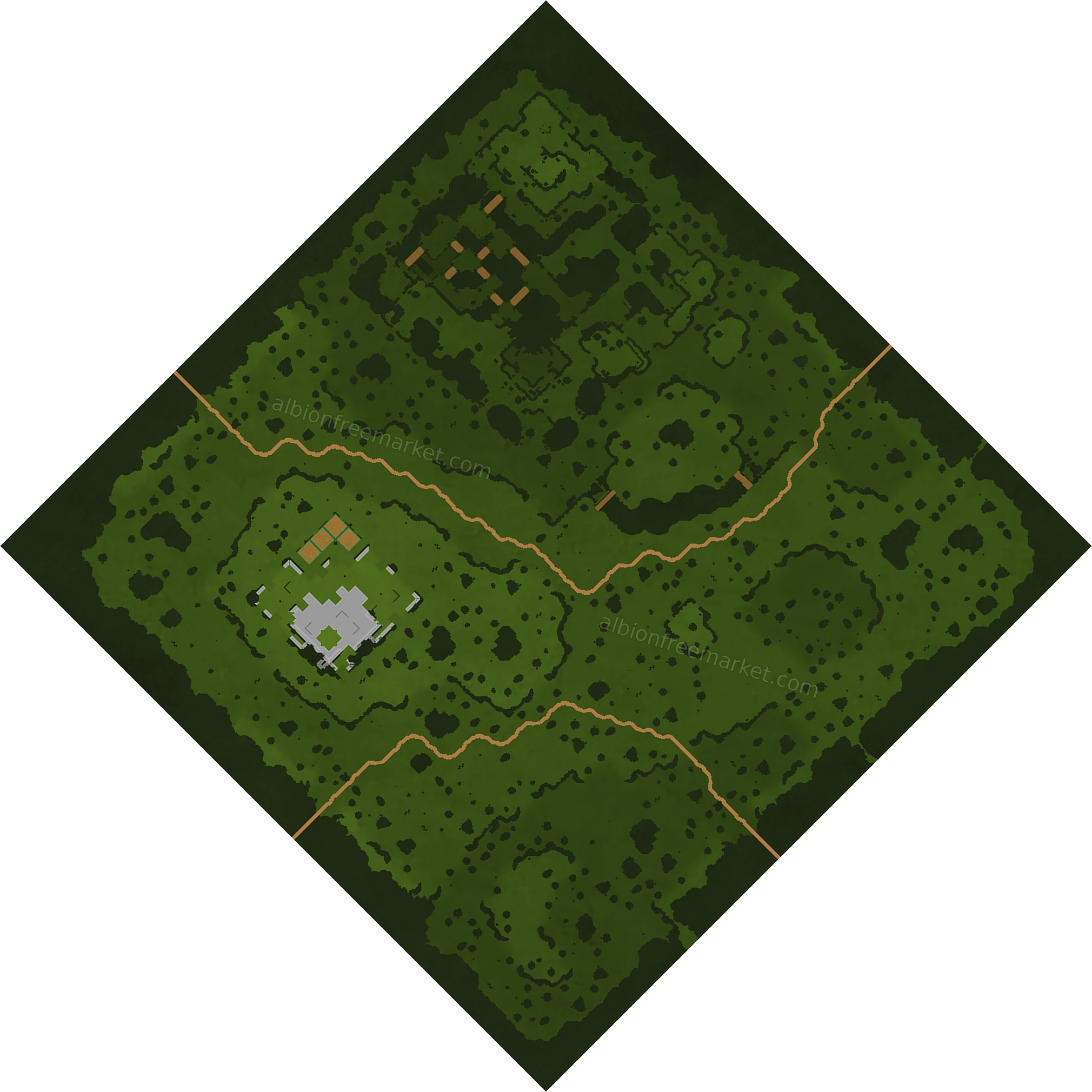 Giantweald Dale Albion Online map