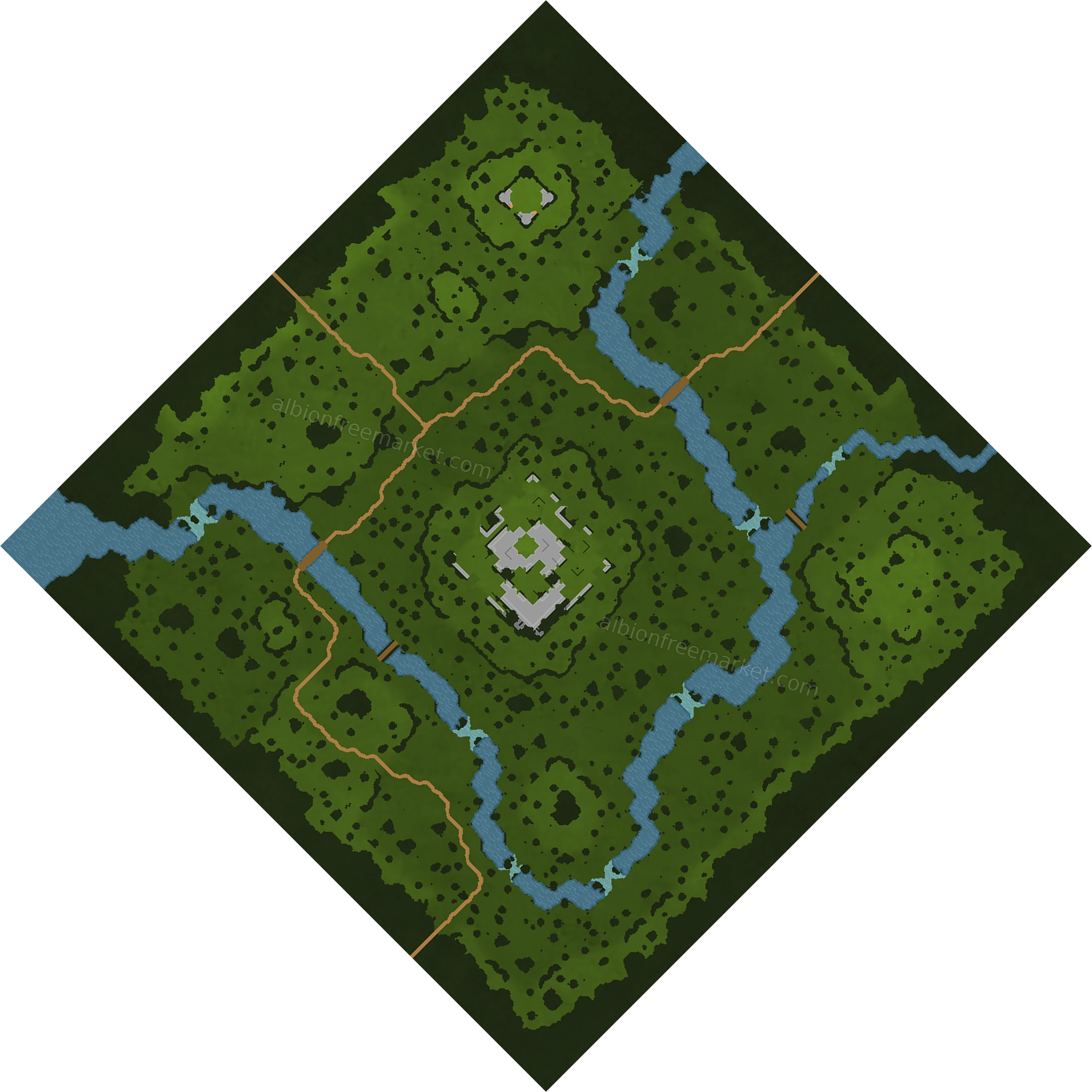 Timberscar Dell Albion Online map
