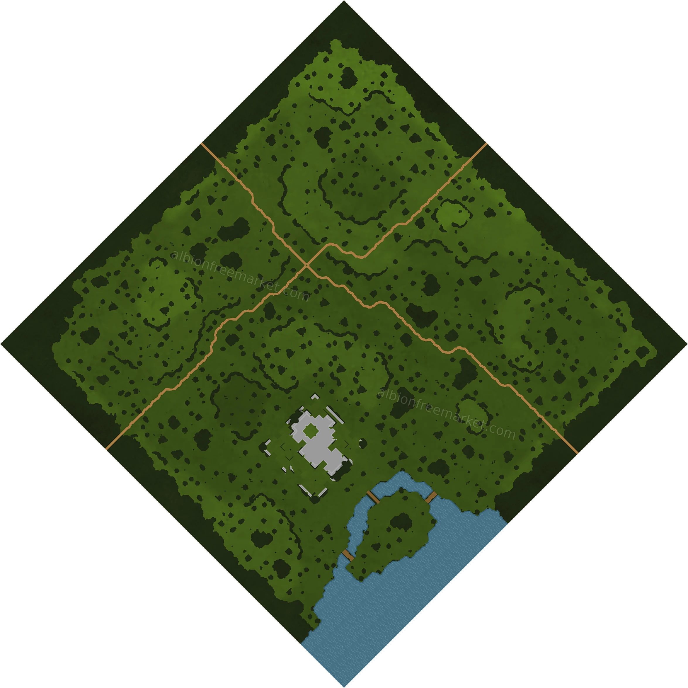 Giantweald Copse Albion Online map
