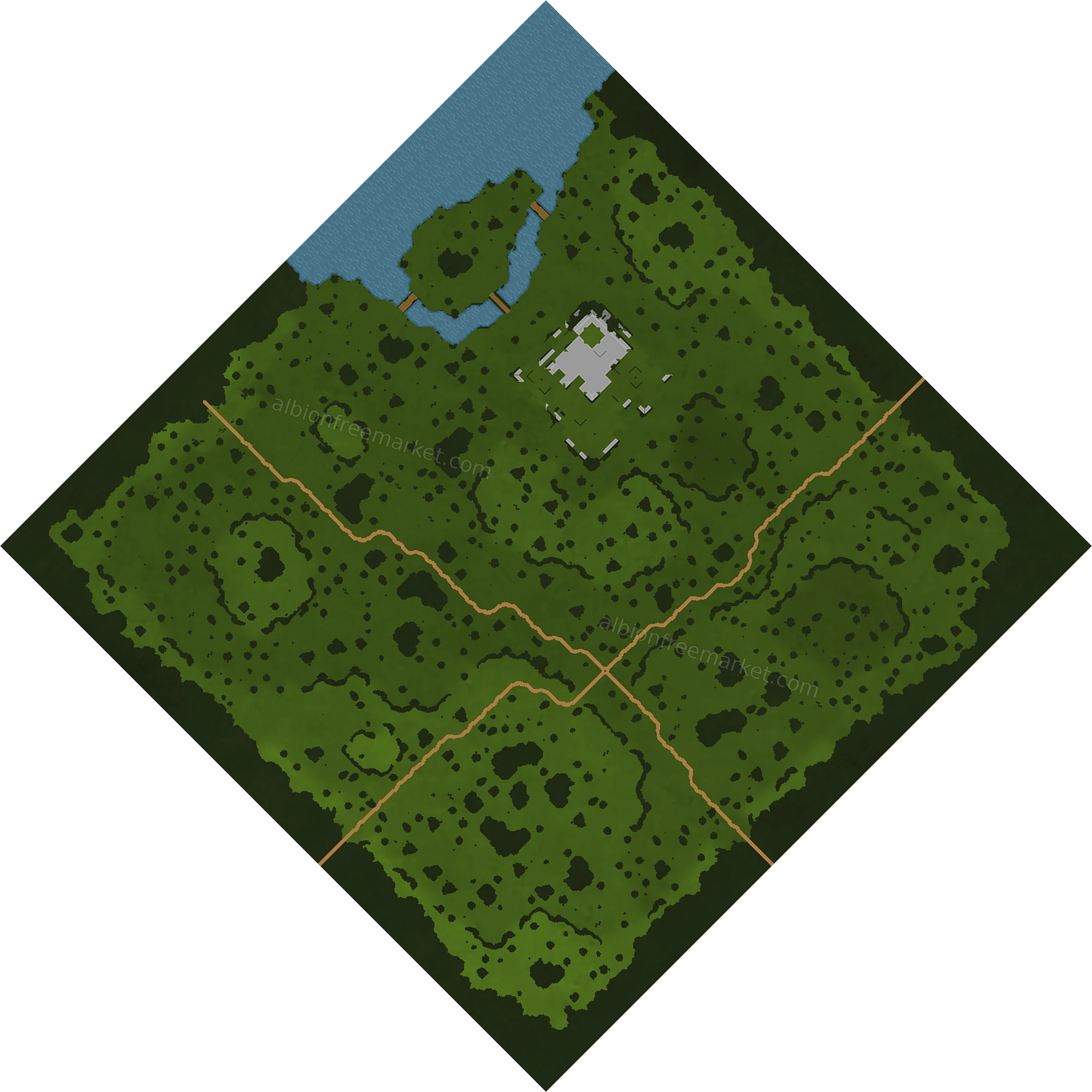 Watchwood Grove Albion Online map