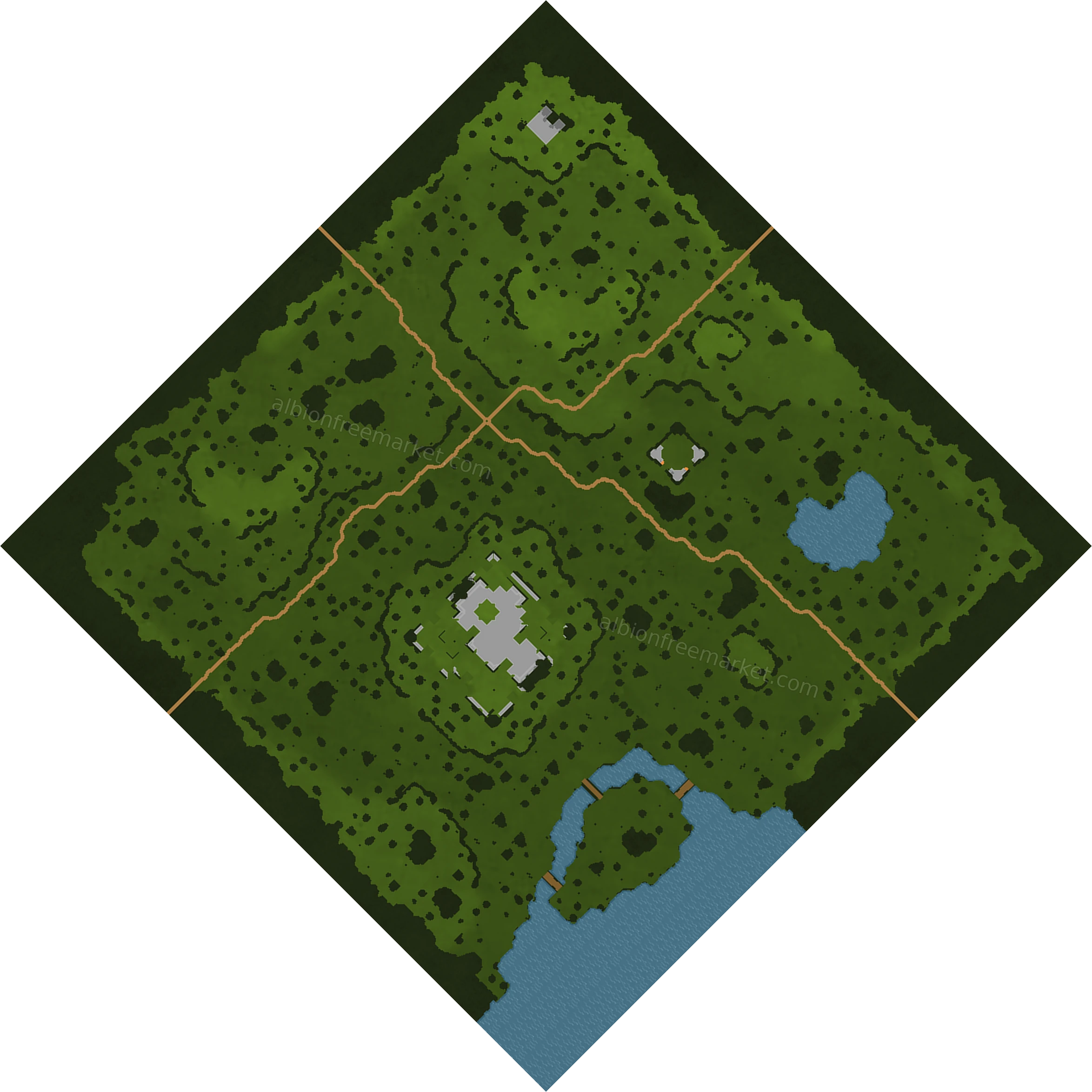 Driftwood Vale Albion Online map