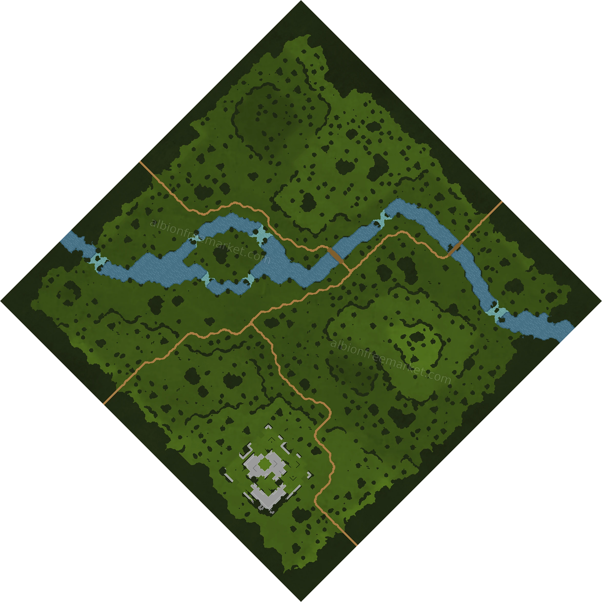 Timbertop Dale Albion Online map