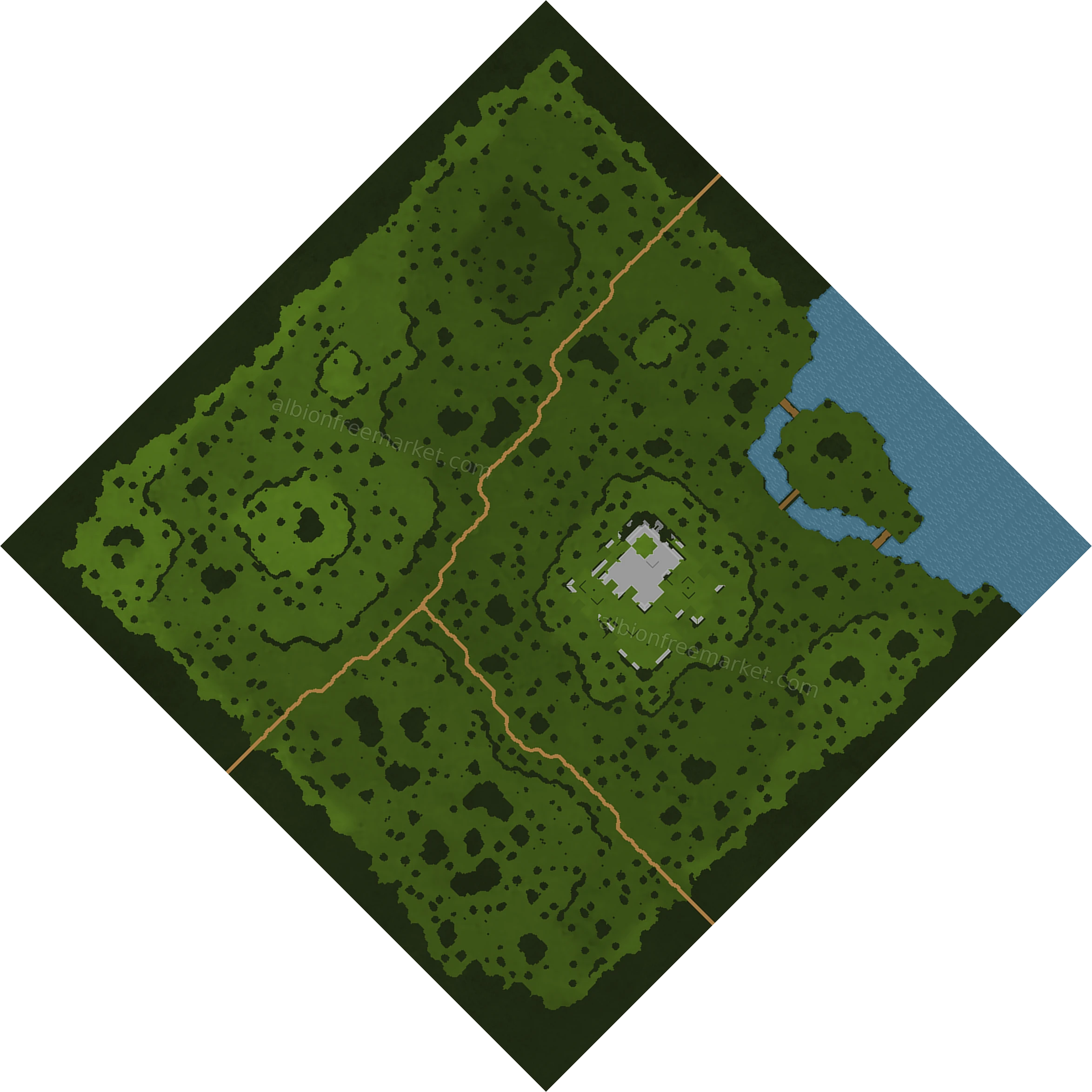 Hightree Pass Albion Online map