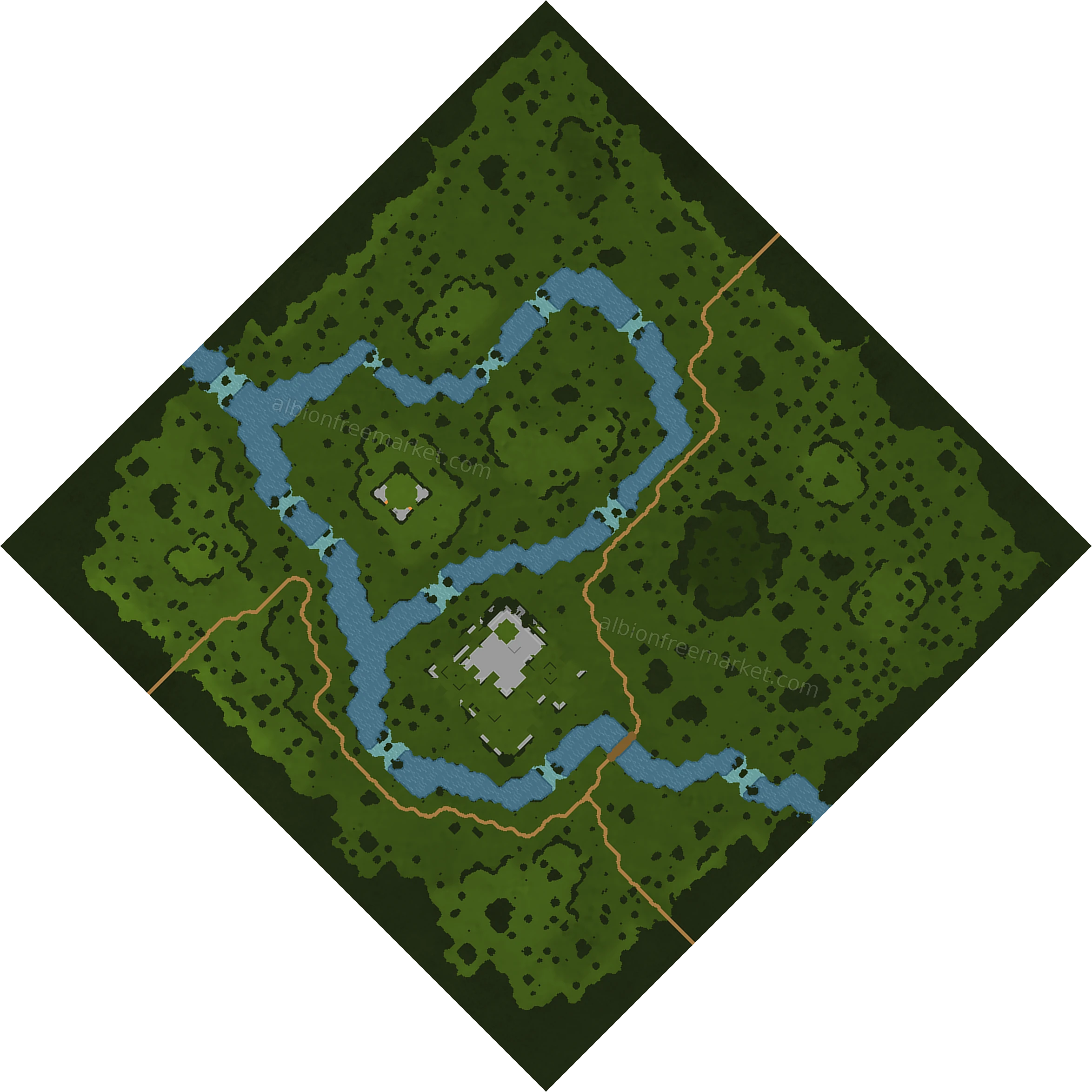 Hightree Borderlands Albion Online map
