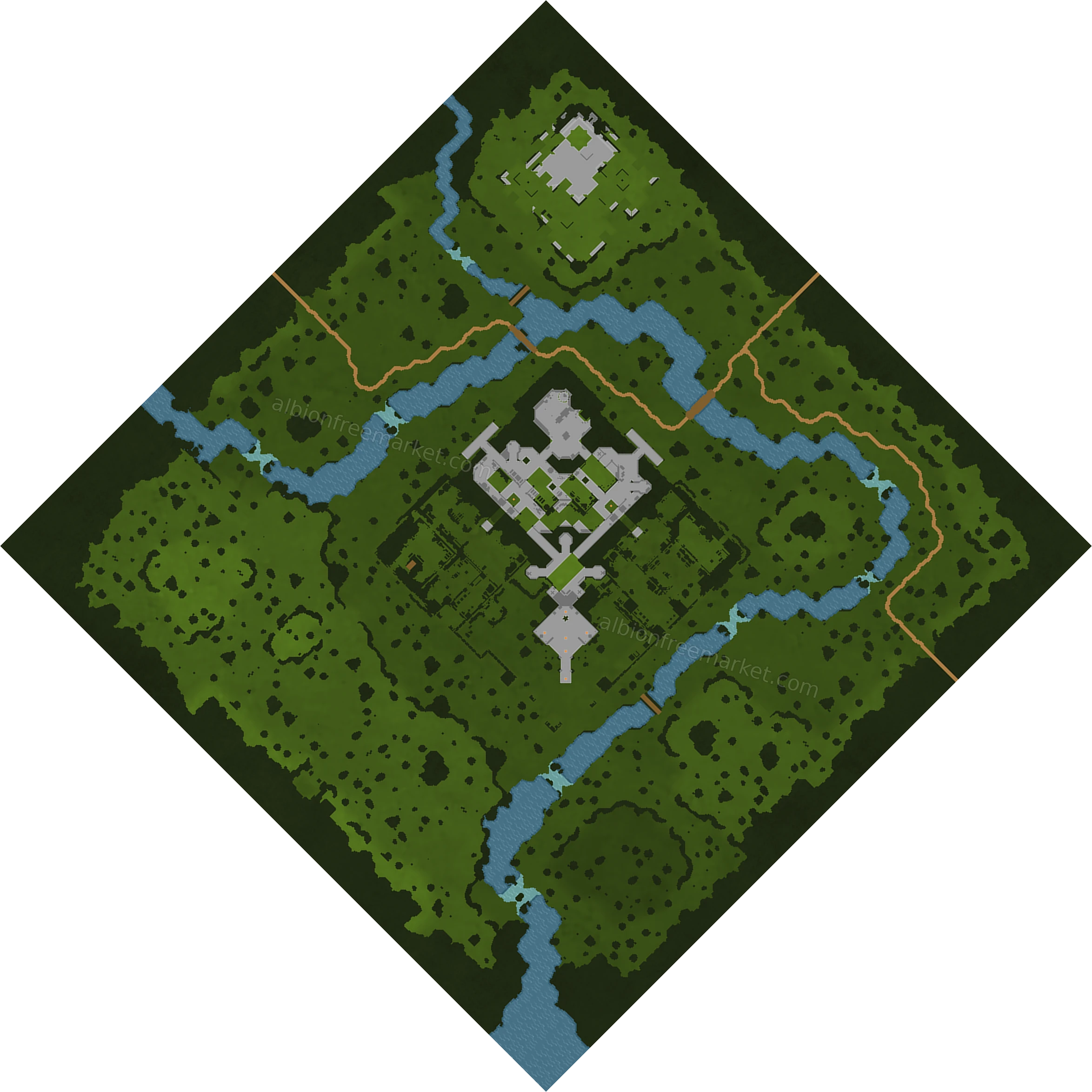 Southgrove Copse Albion Online map