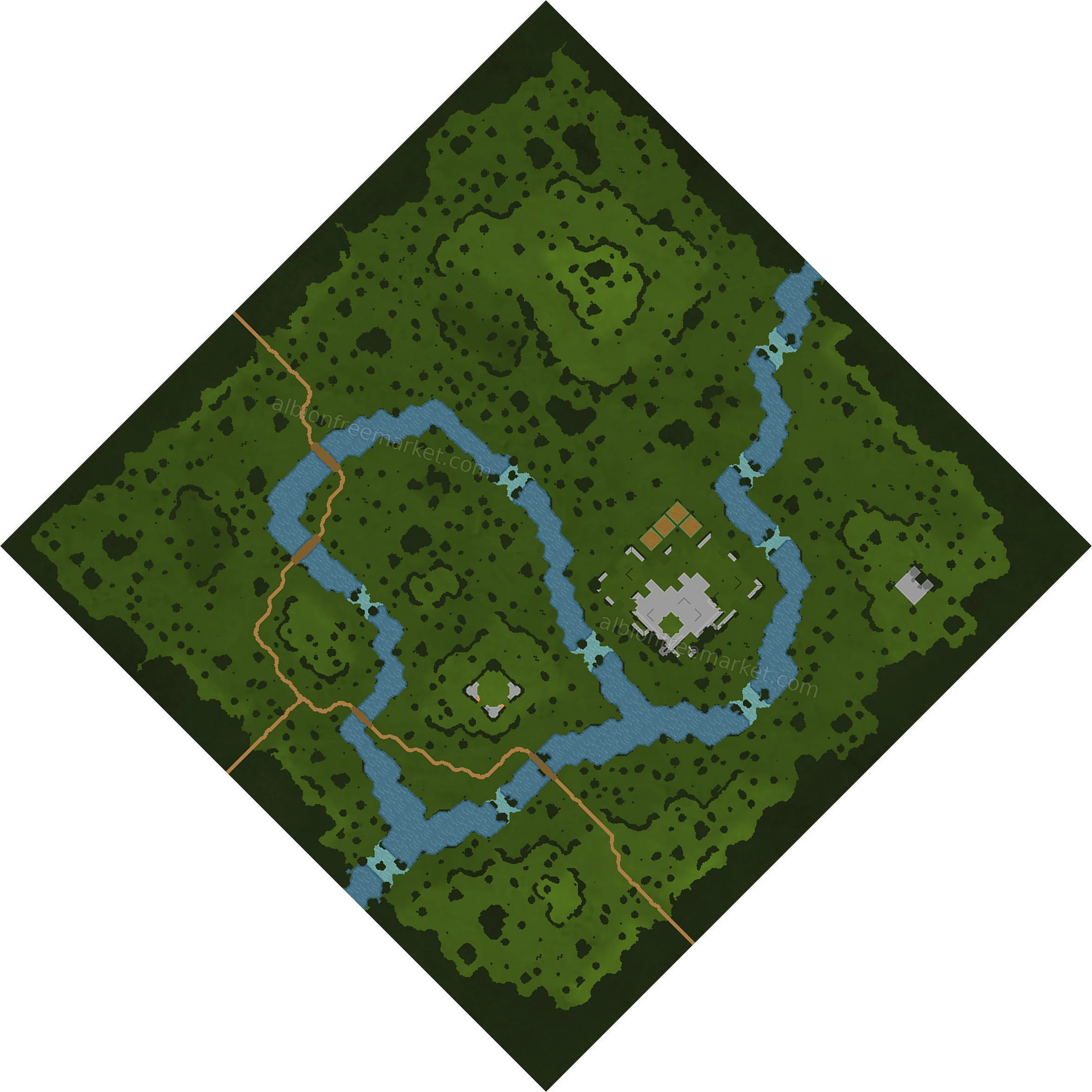 Timberslope Grove Albion Online map