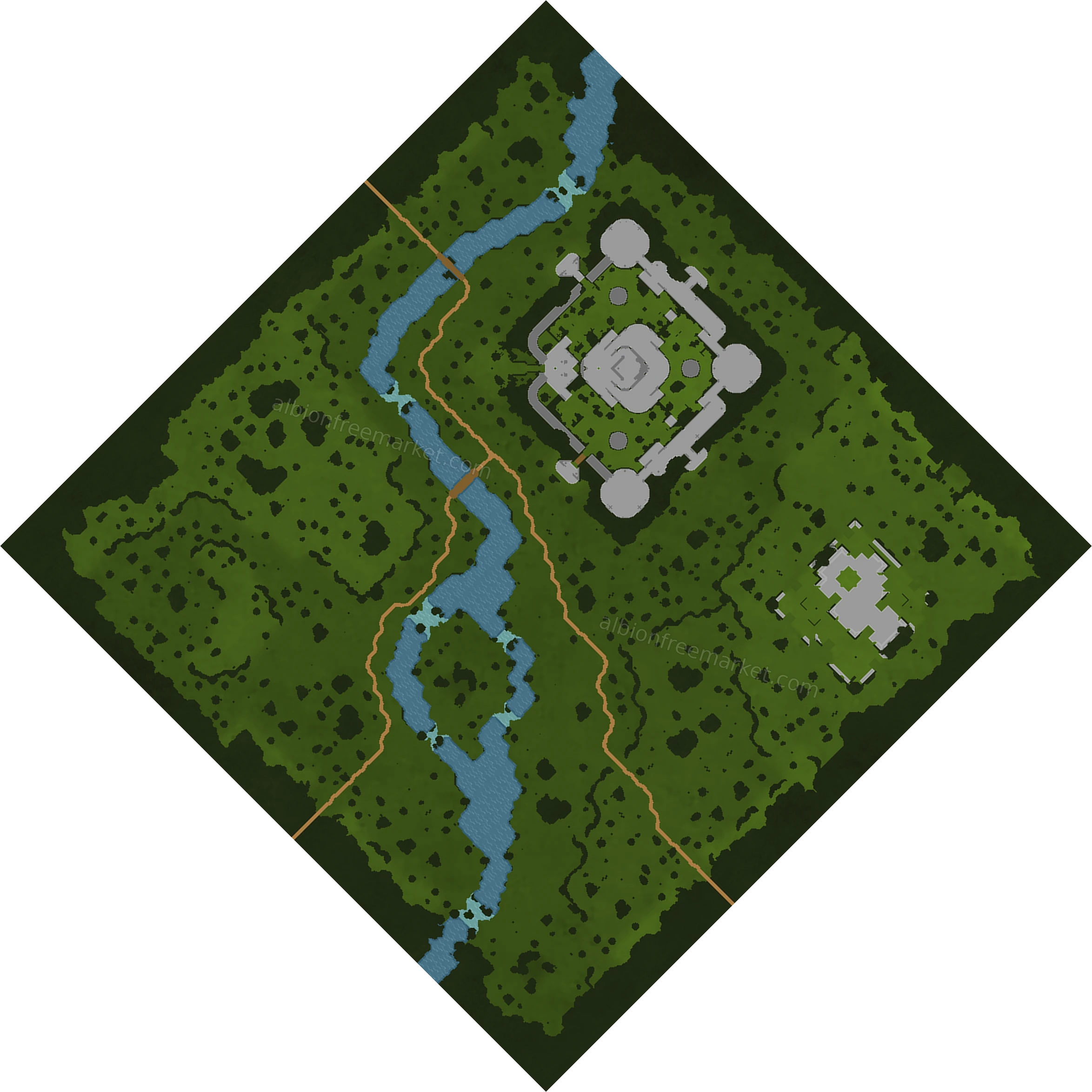 Deepwood Copse Albion Online map