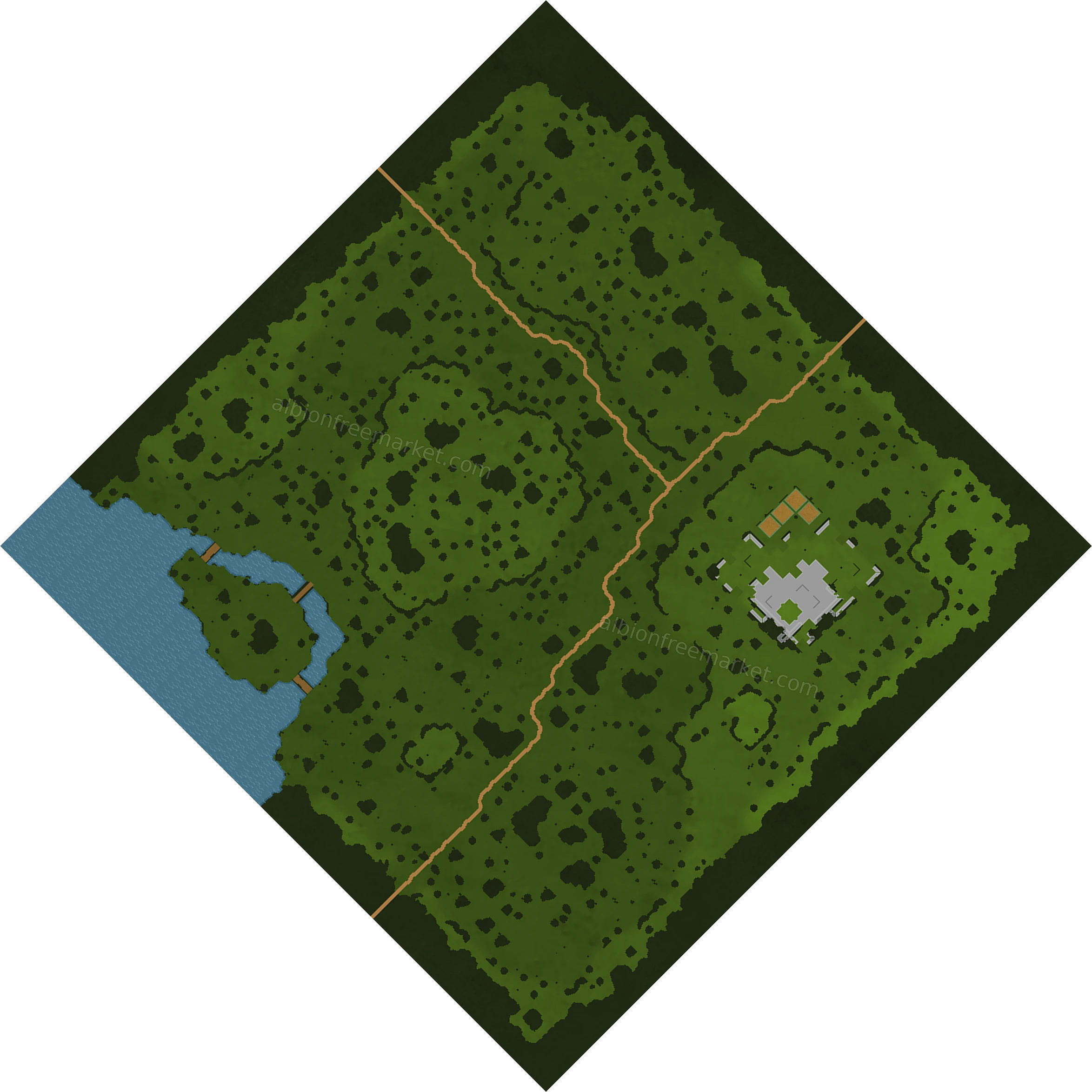 Rivercopse Curve Albion Online map