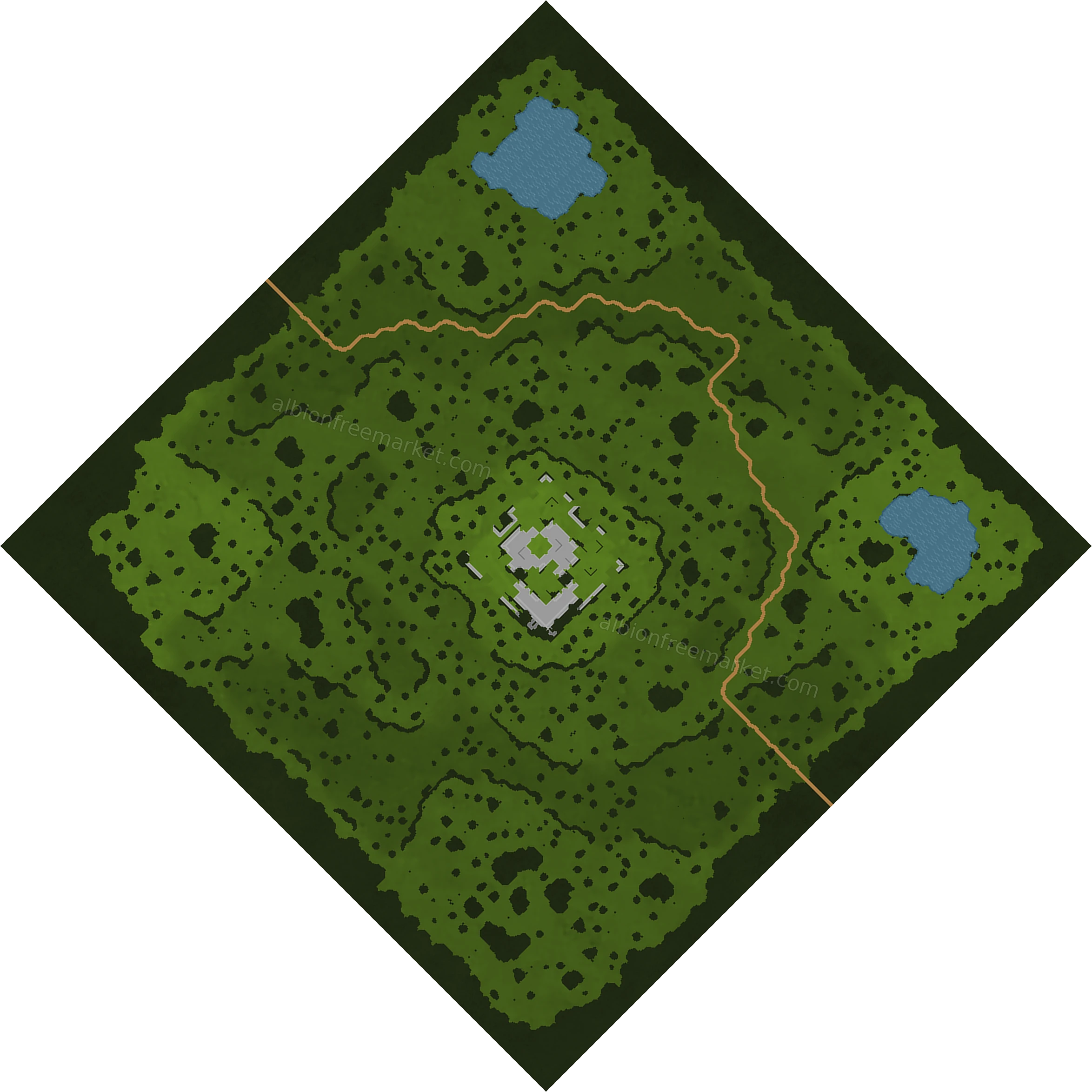 Hightree Hillock Albion Online map