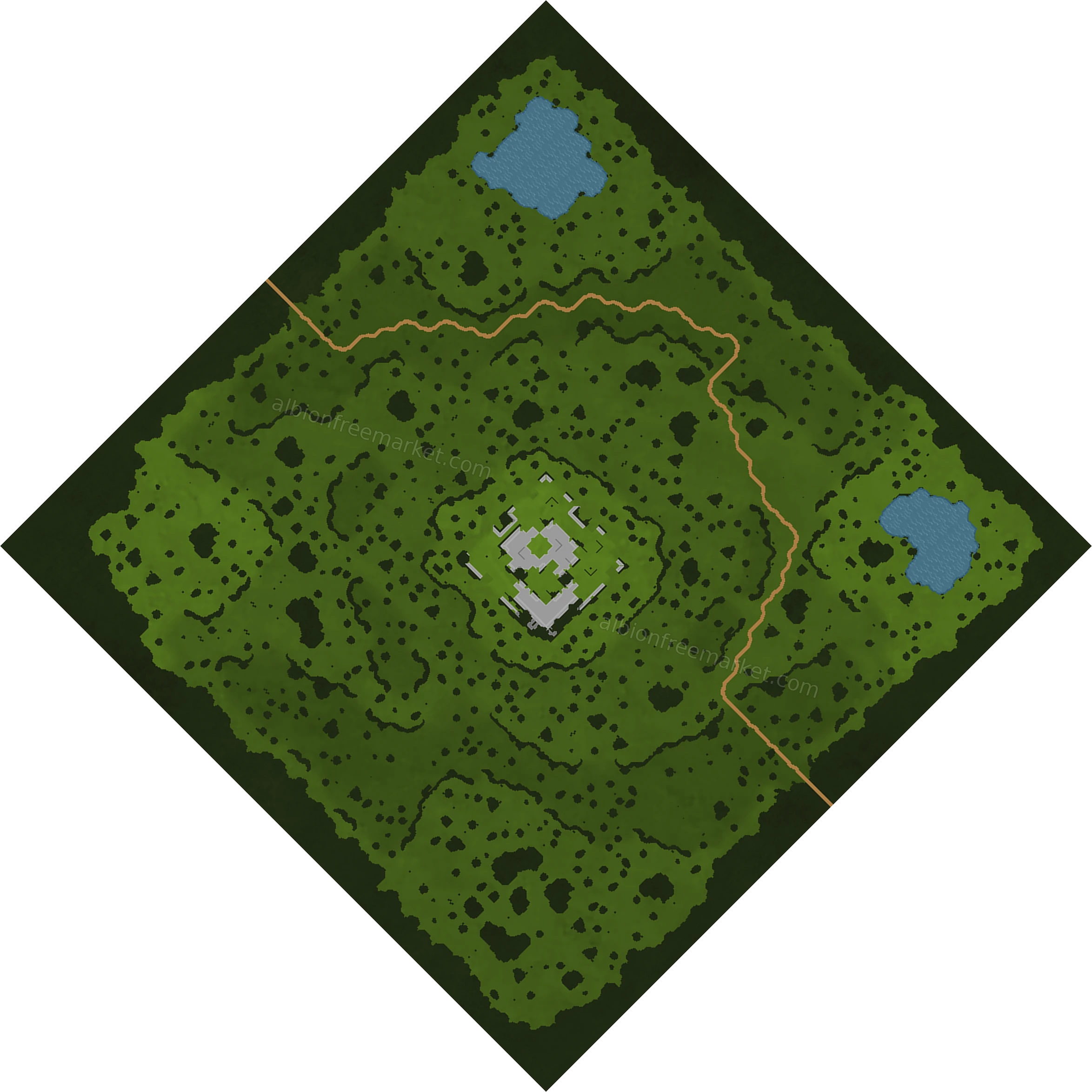 Hightree Hillock Albion Online map