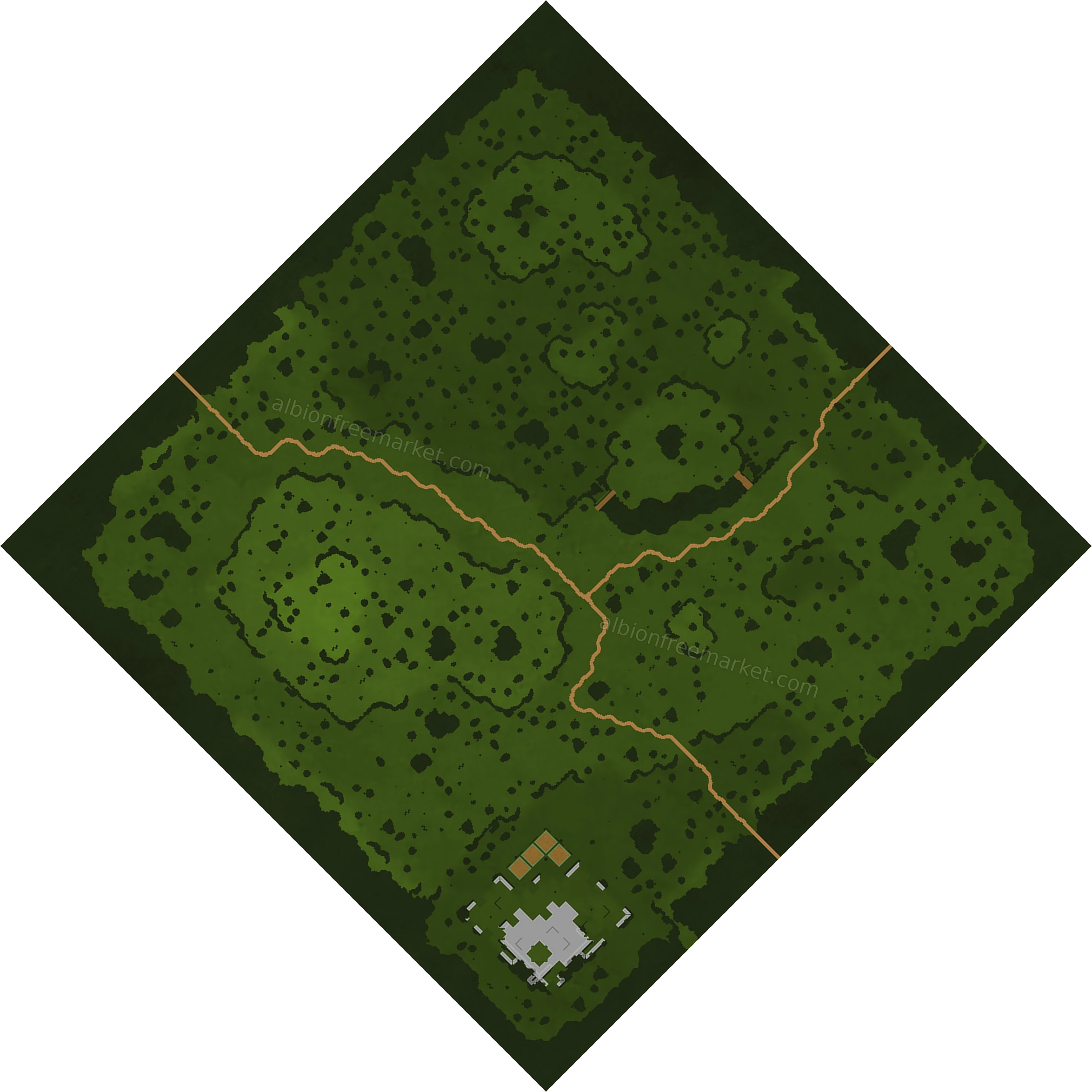 Driftwood Hollow Albion Online map