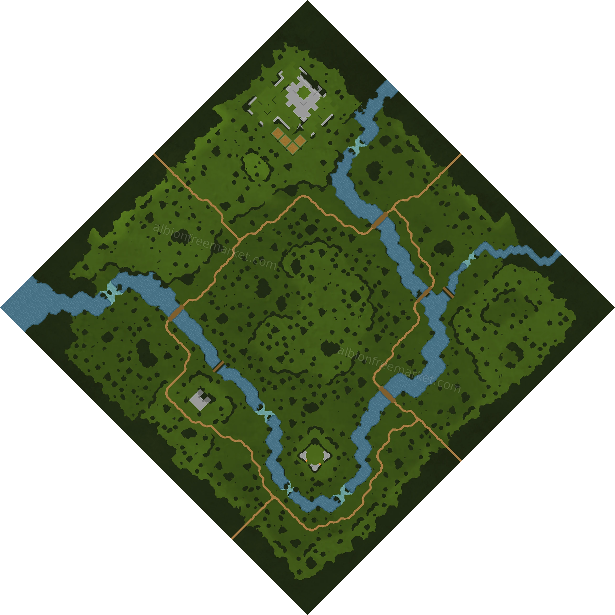Greenhollow Copse Albion Online map