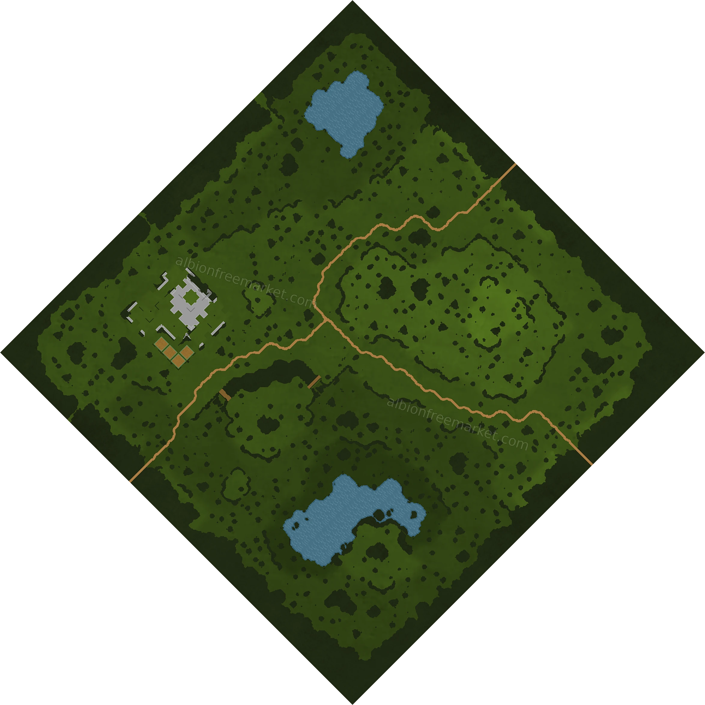 Timberslope Bridge Albion Online map