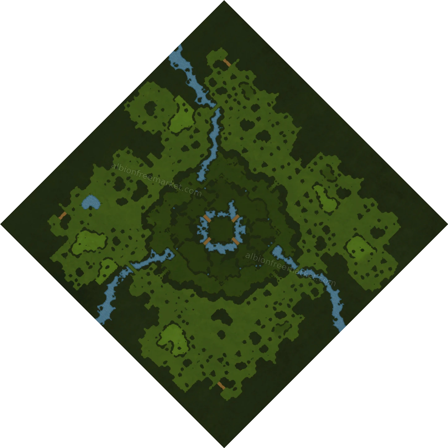 Eldersleep Albion Online map