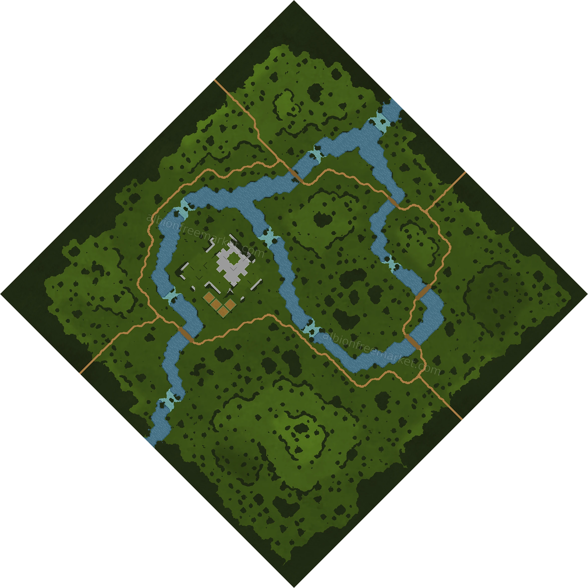 Rivercopse Fount Albion Online map