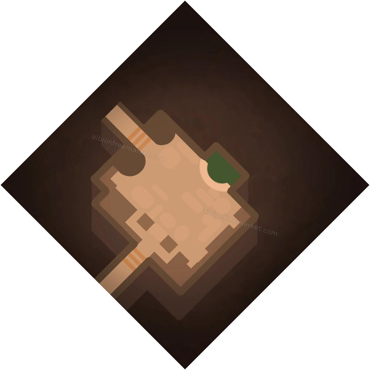Bridgewatch Market Albion Online map