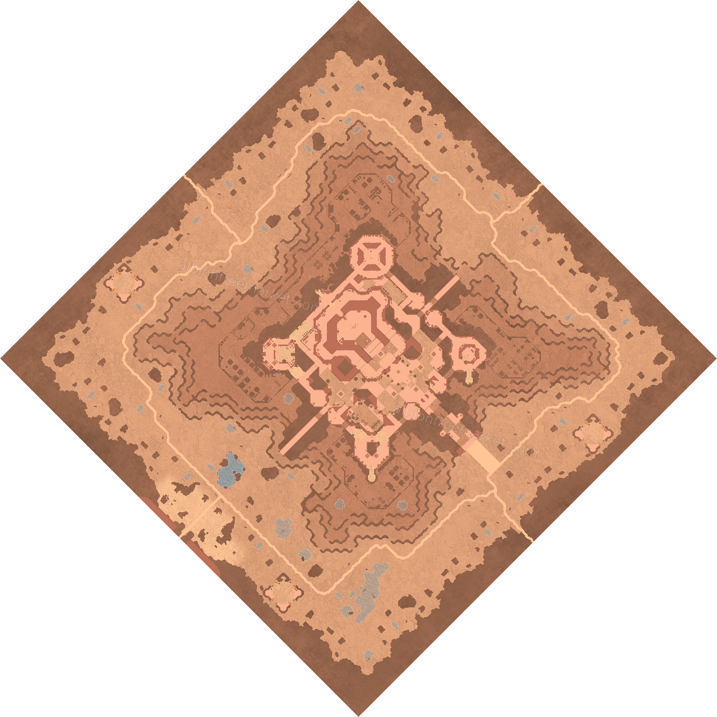 Astolat Albion Online map