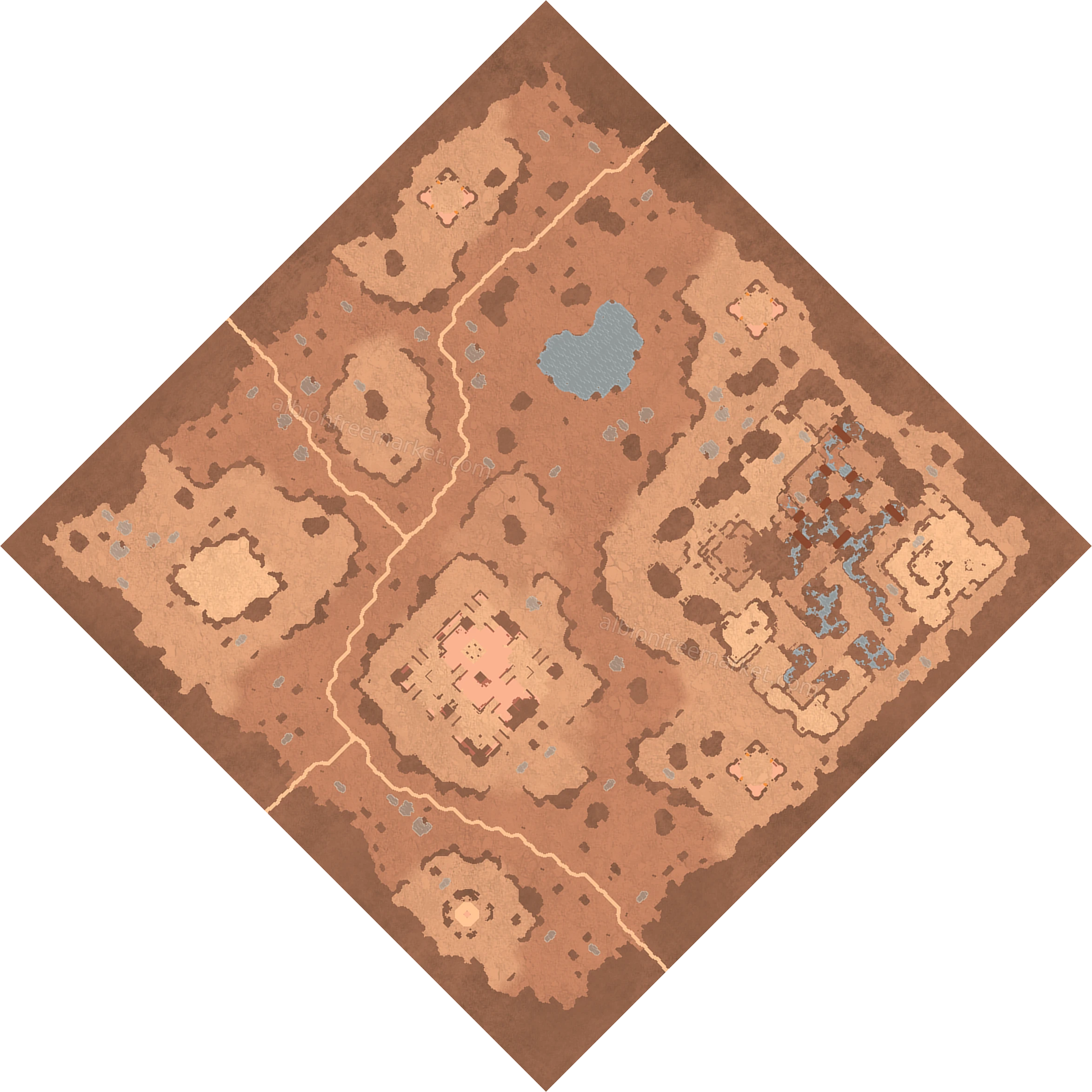 Snapshaft Trough Albion Online map
