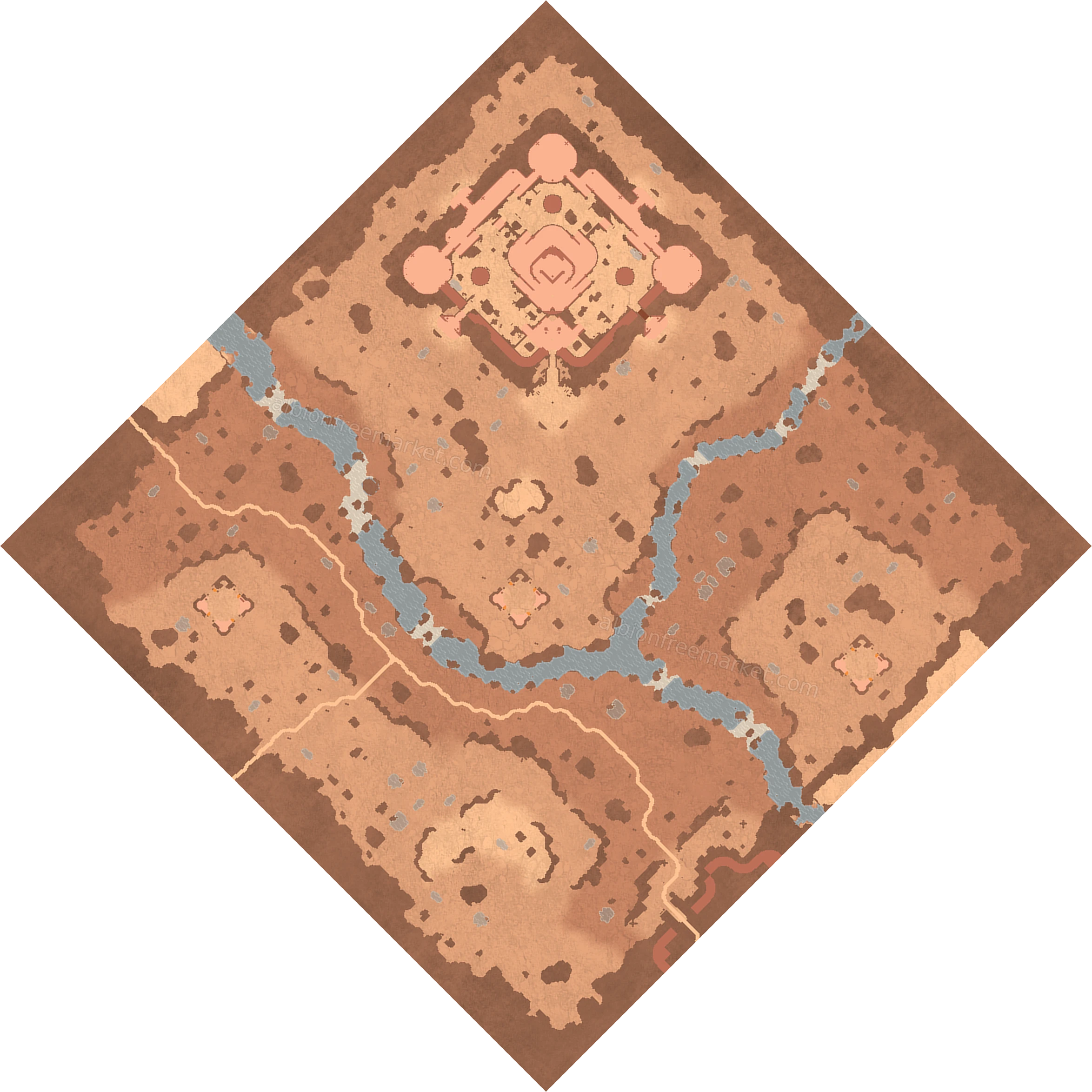 Smoothfloor Cleft Albion Online map
