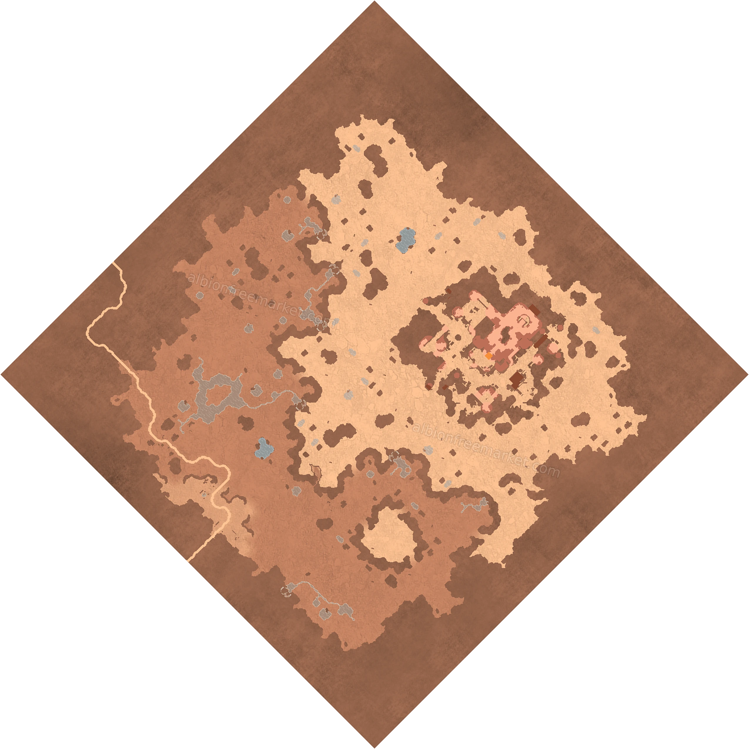 Prospector's Hope Albion Online map