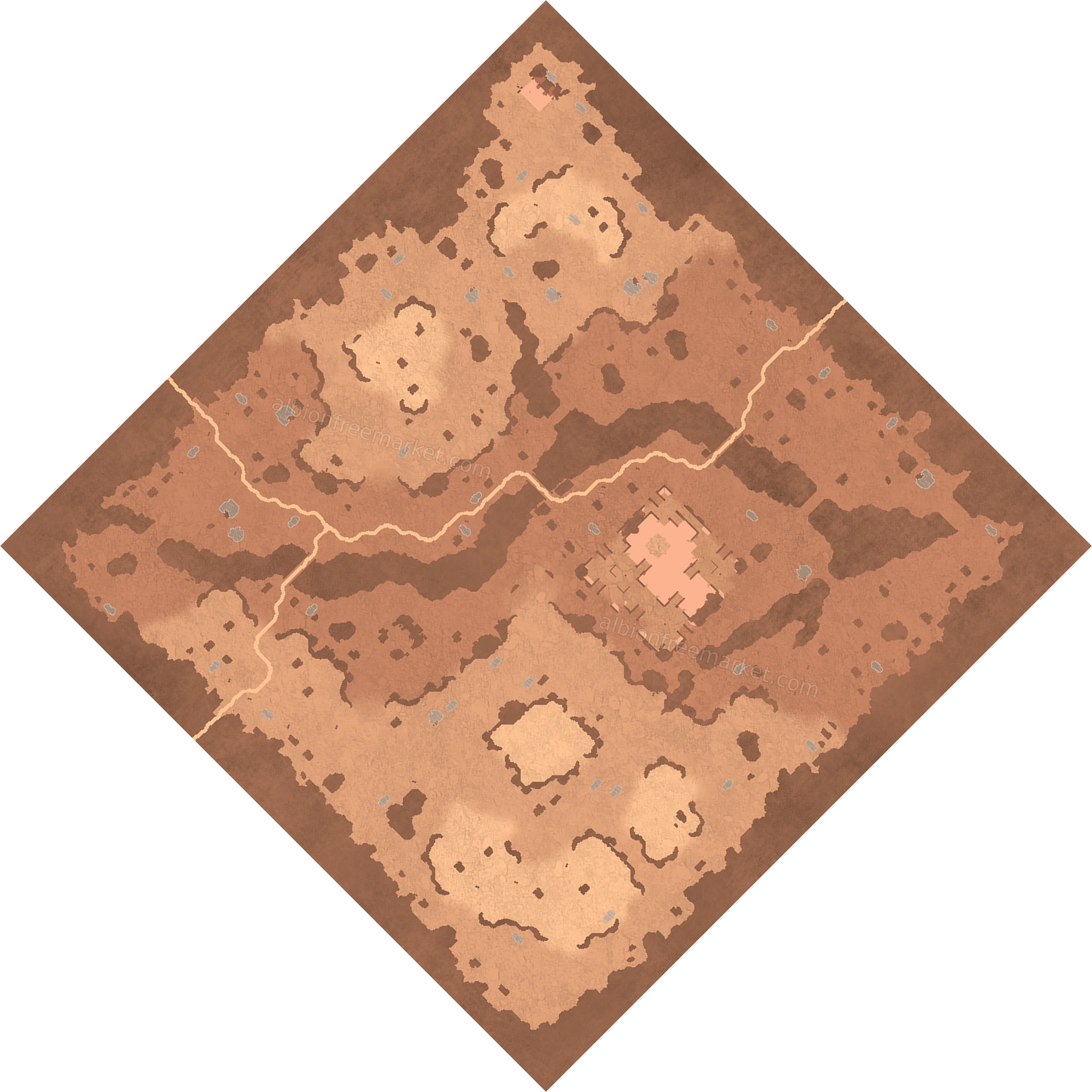 Sunstrand Shoal Albion Online map