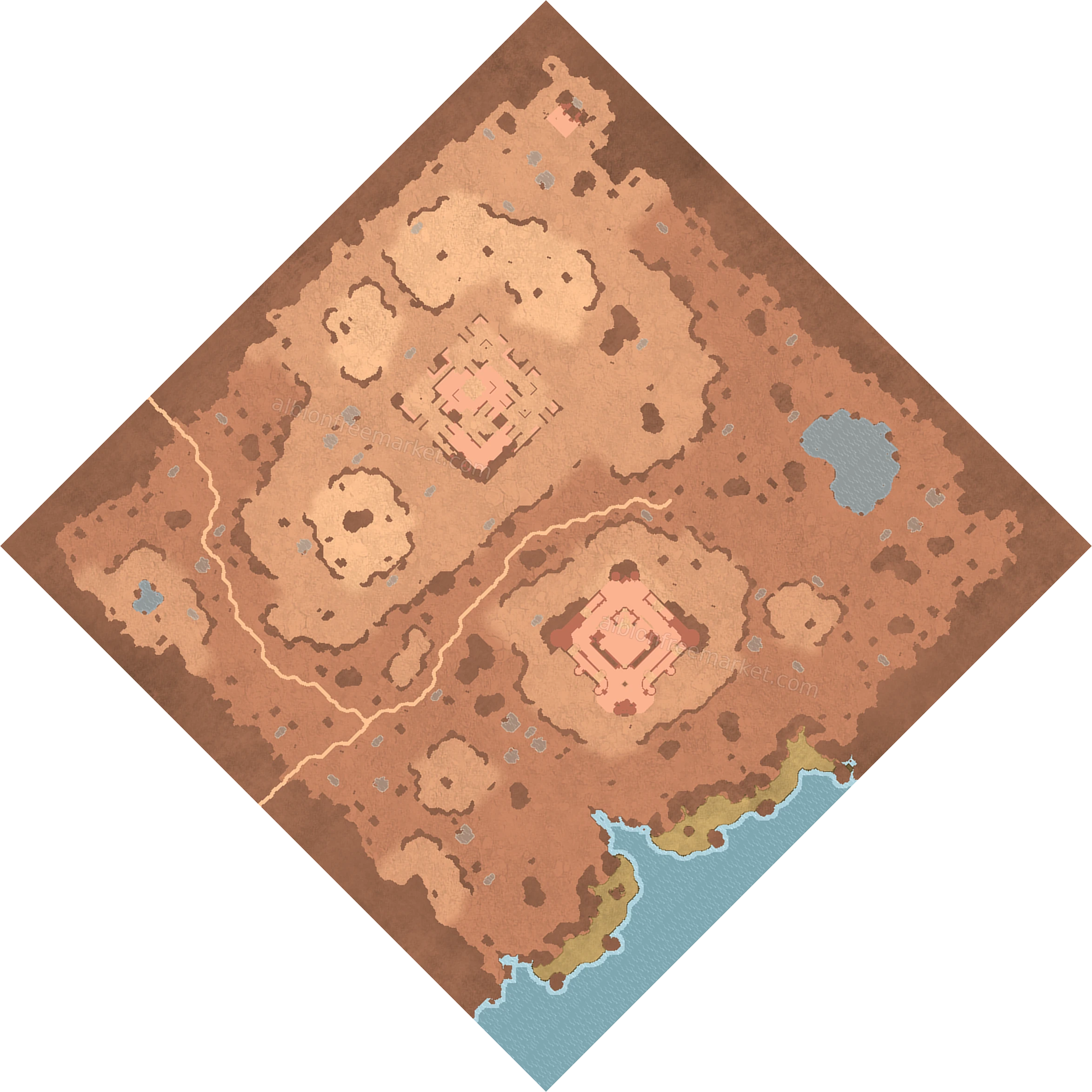 Sunstrand Delta Albion Online map