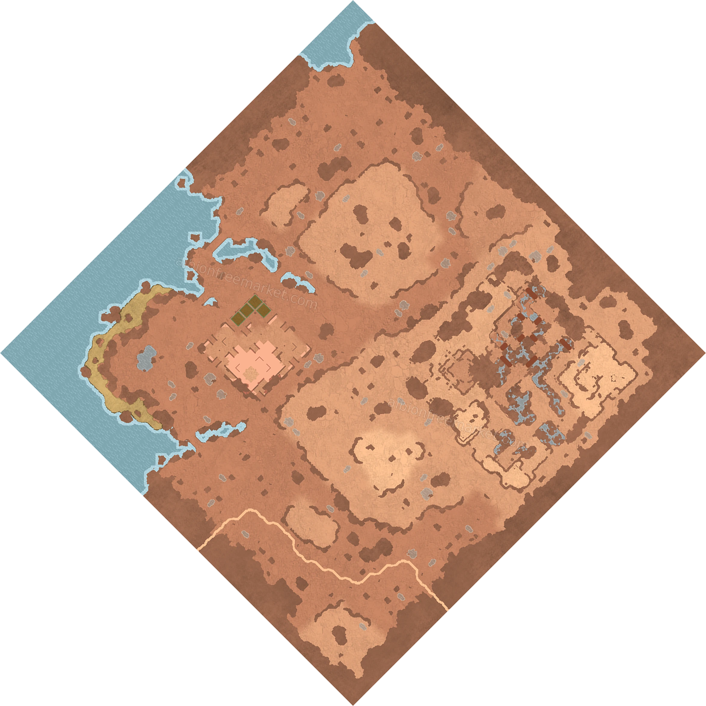 Sandmount Esker Albion Online map