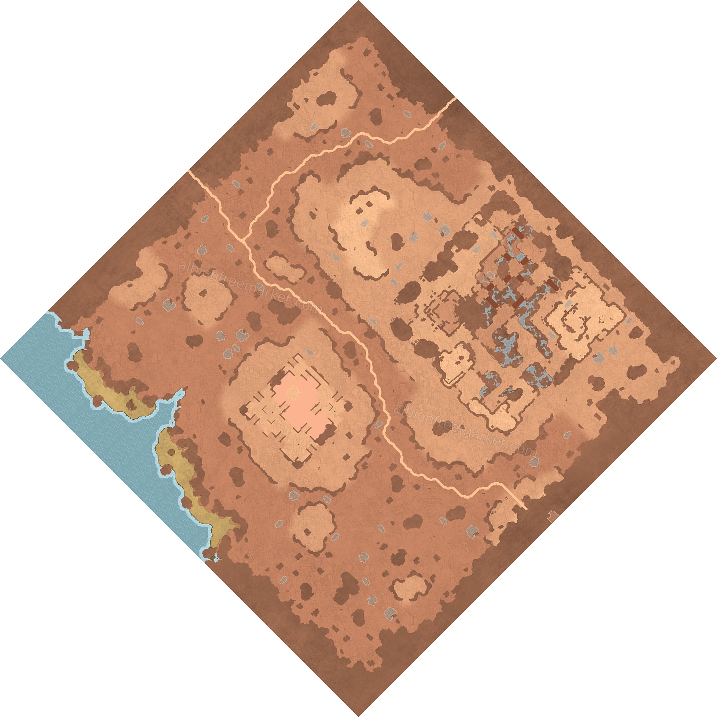 Farshore Bay Albion Online map