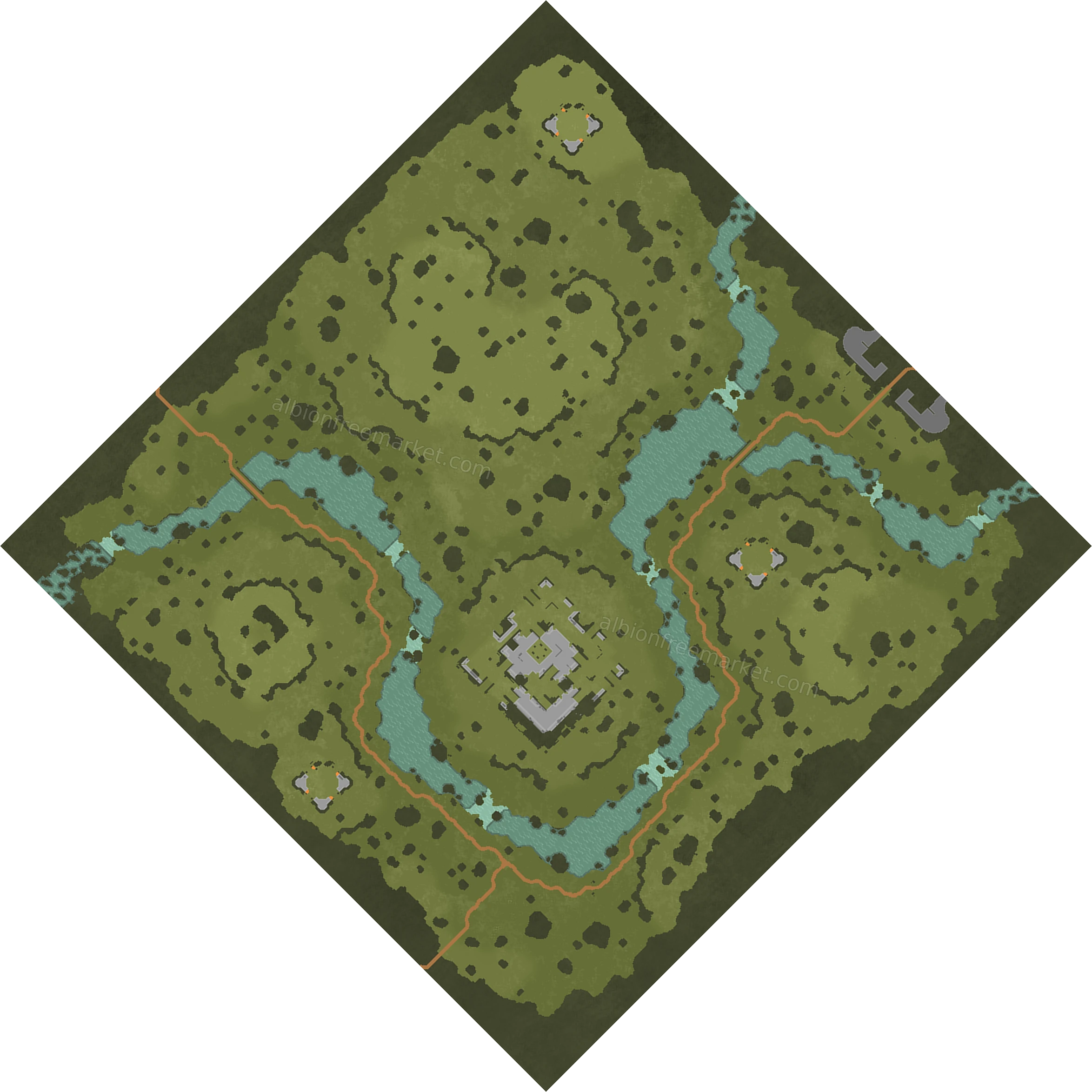 Gutras Hill Albion Online map
