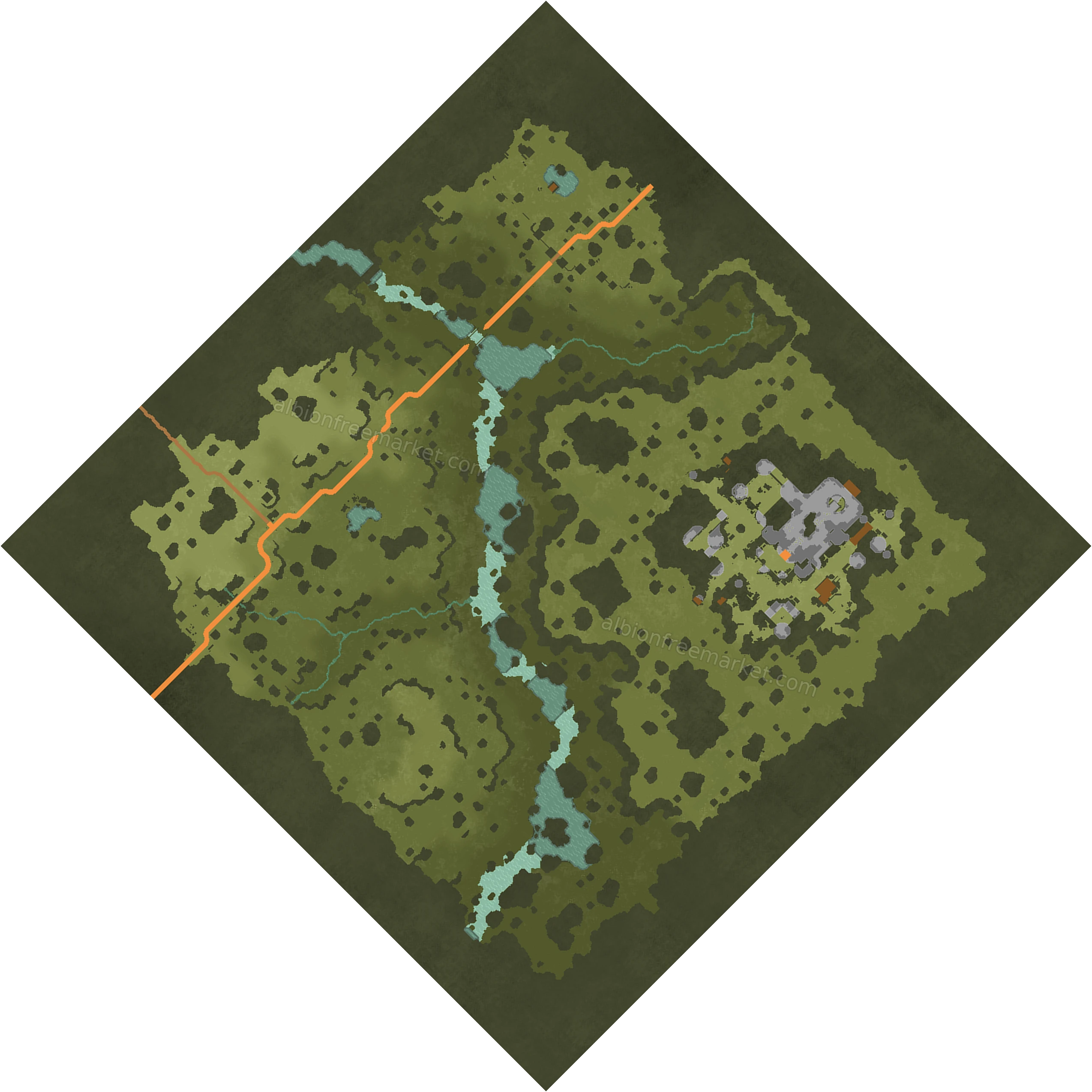 Mase Knoll Albion Online map