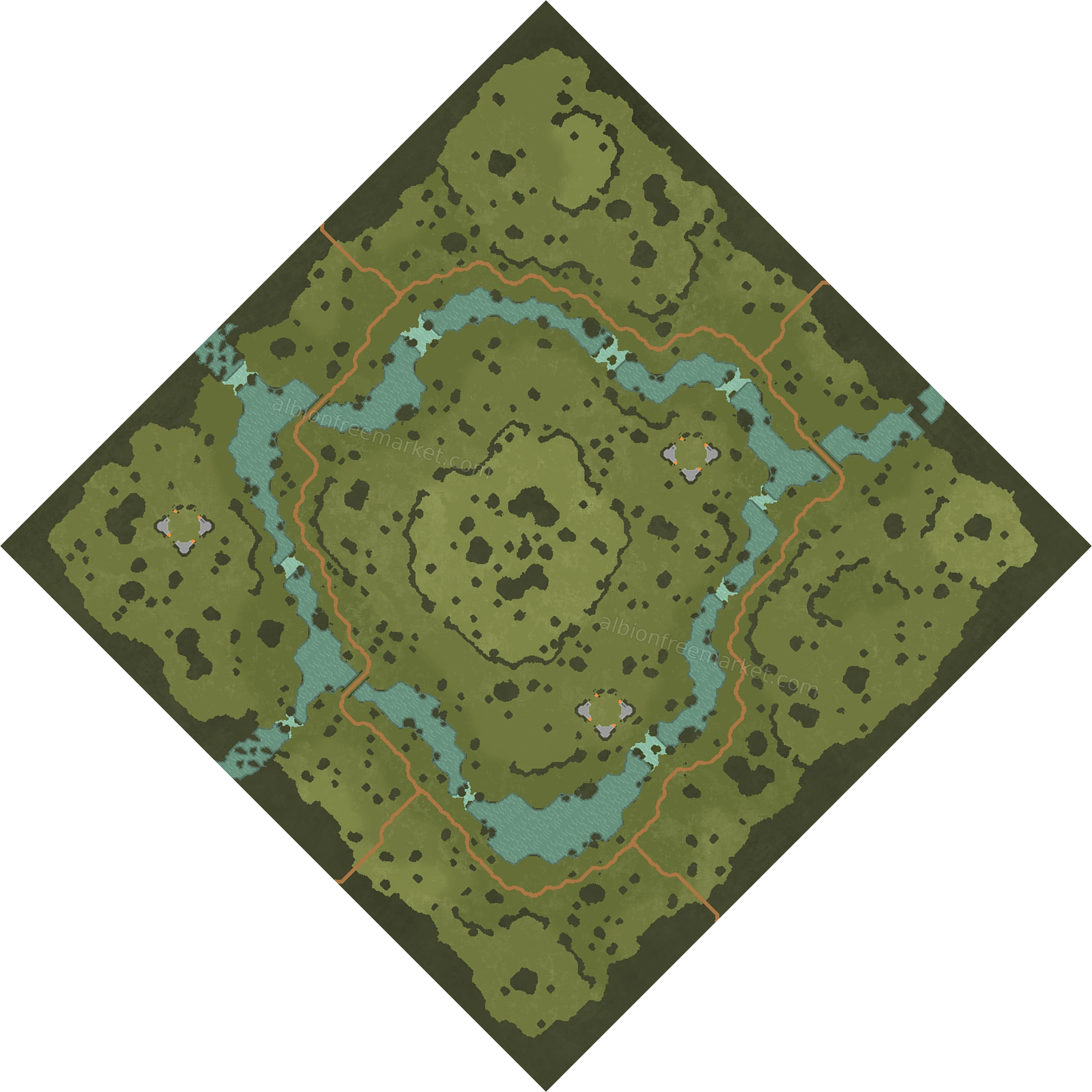 Croker Hill Albion Online map