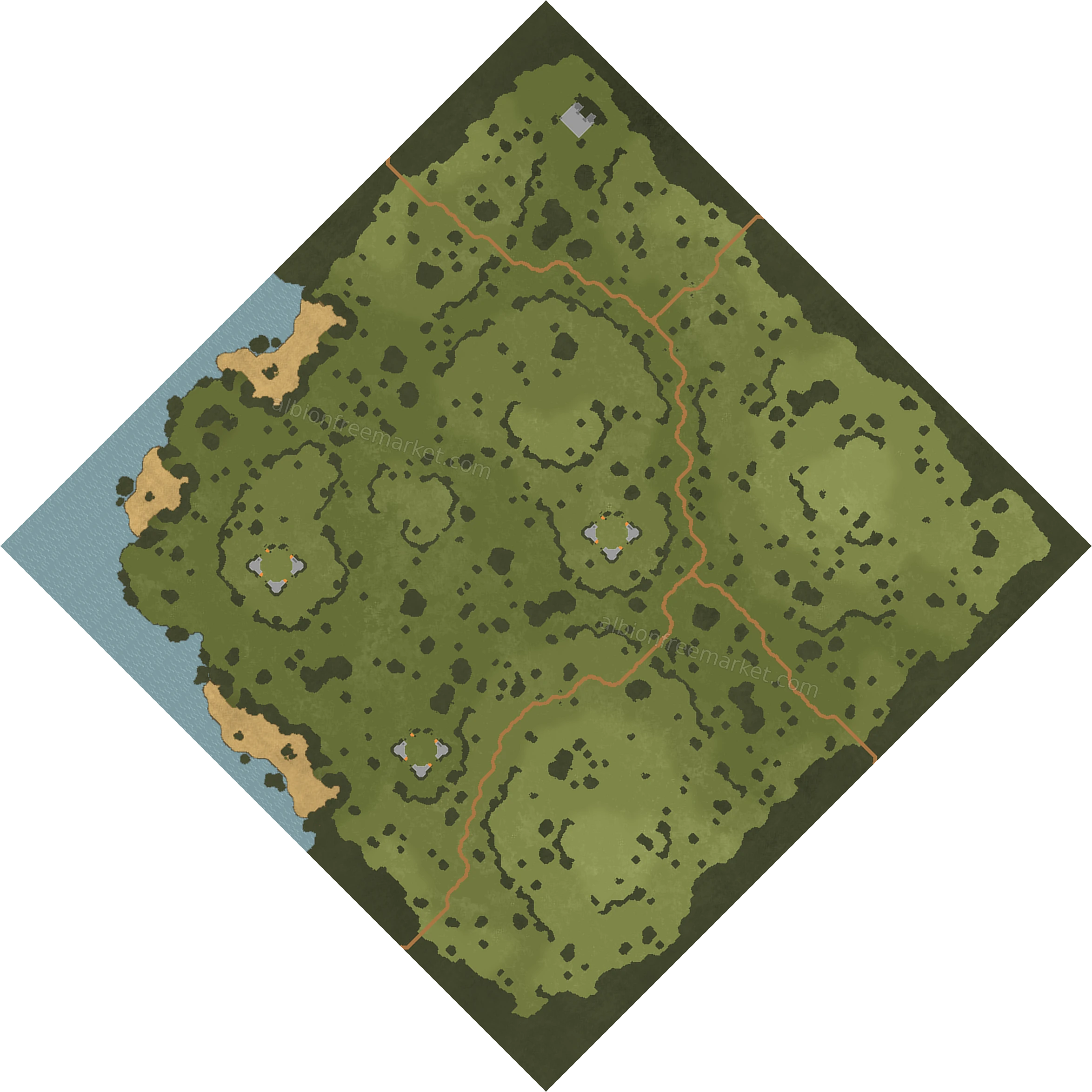 Kilmar Tor Albion Online map