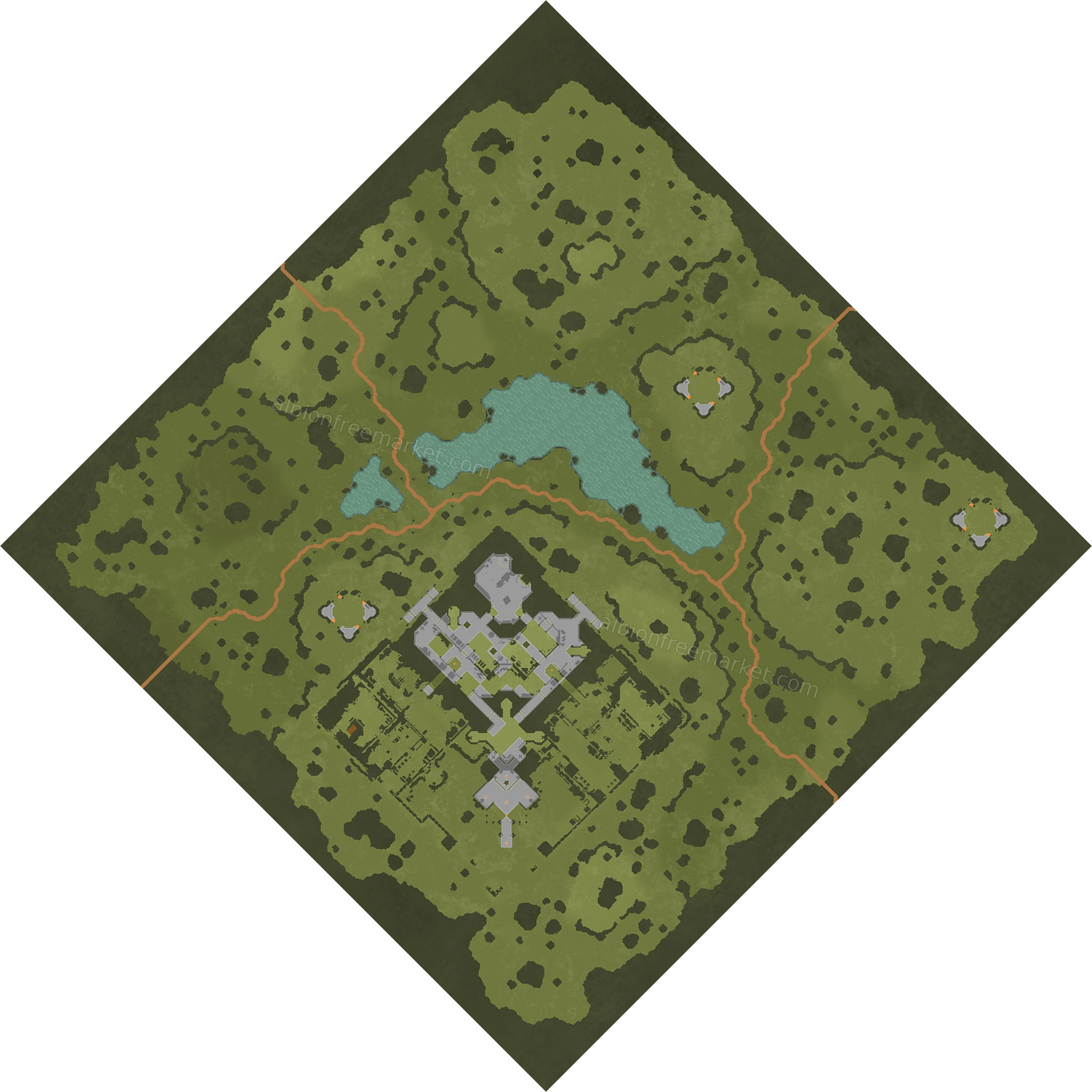 Brons Hill Albion Online map