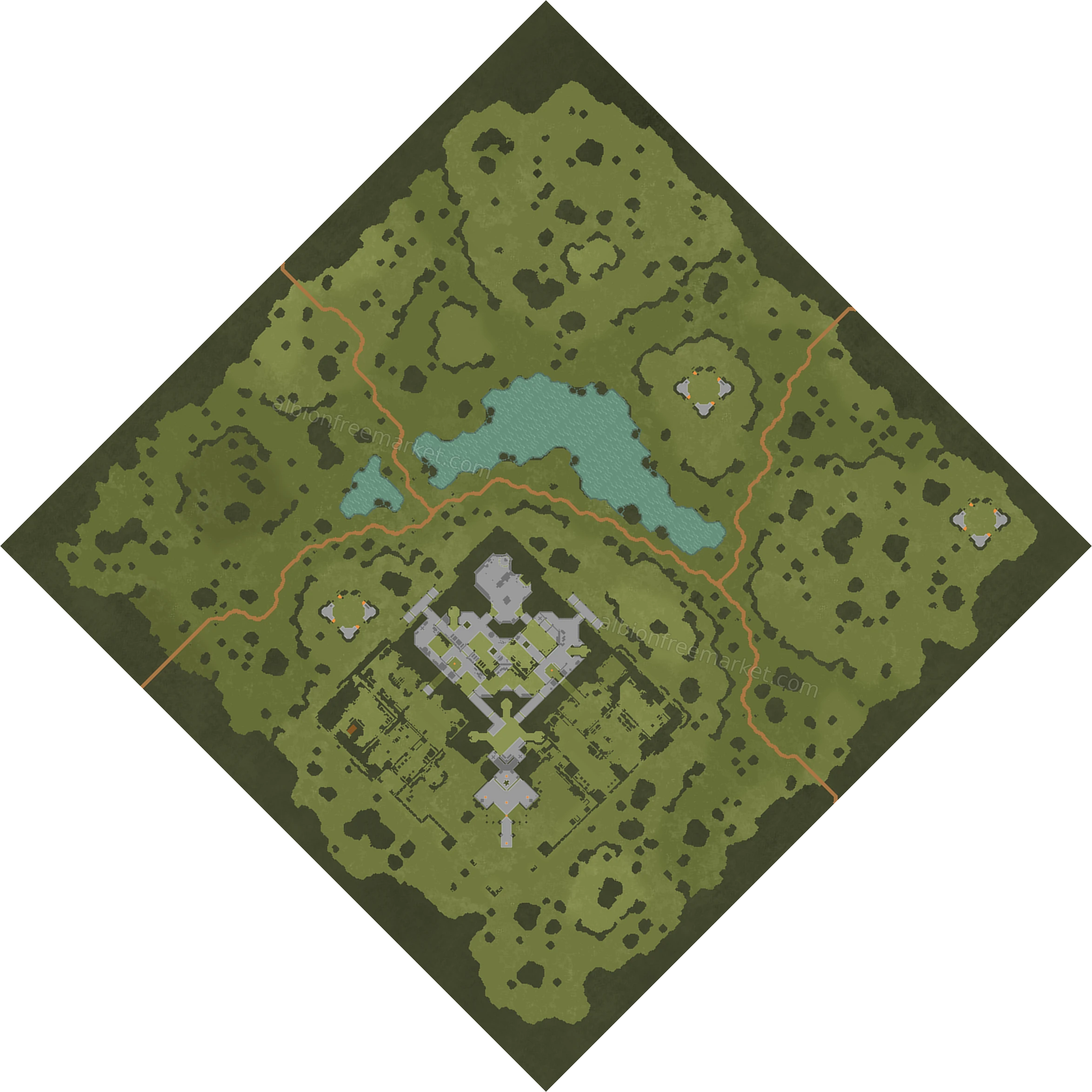 Brons Hill Albion Online map