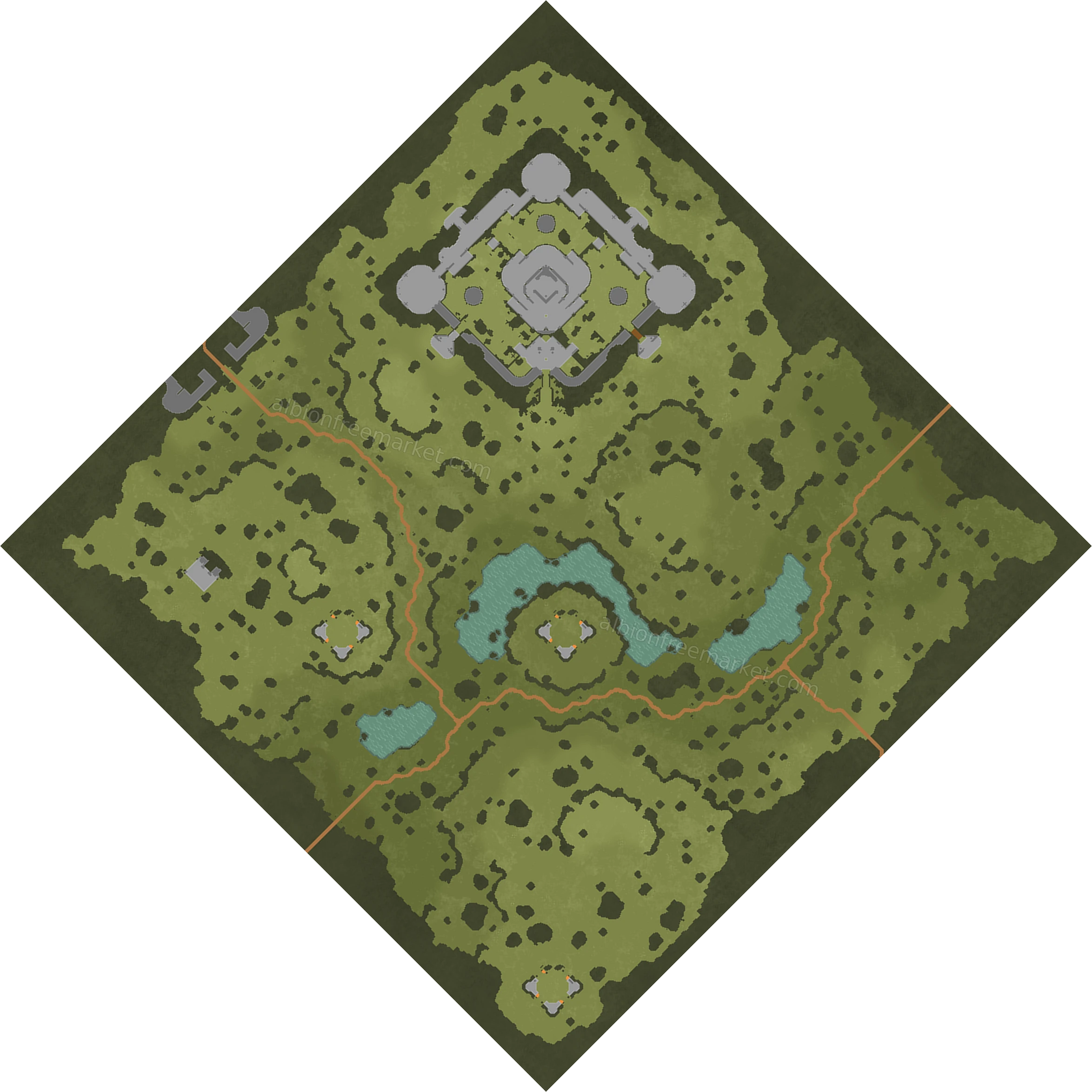 Runnel Sink Albion Online map