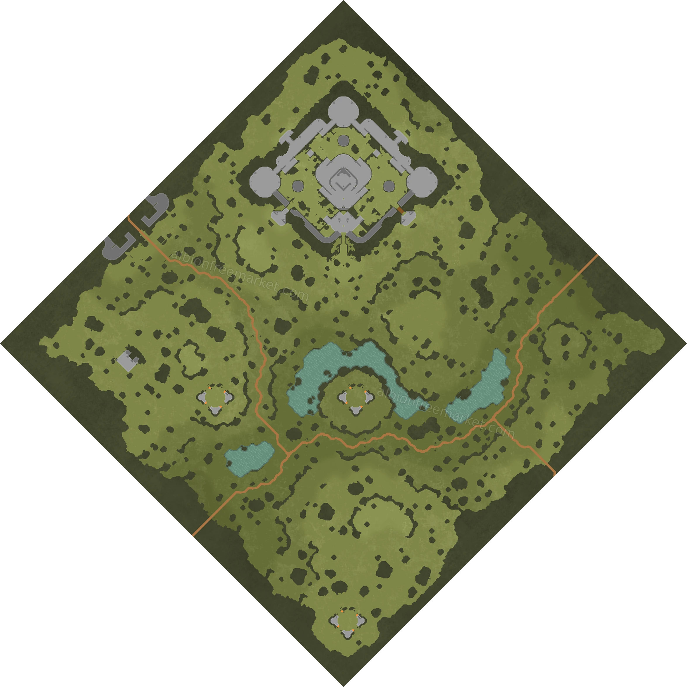 Runnel Sink Albion Online map