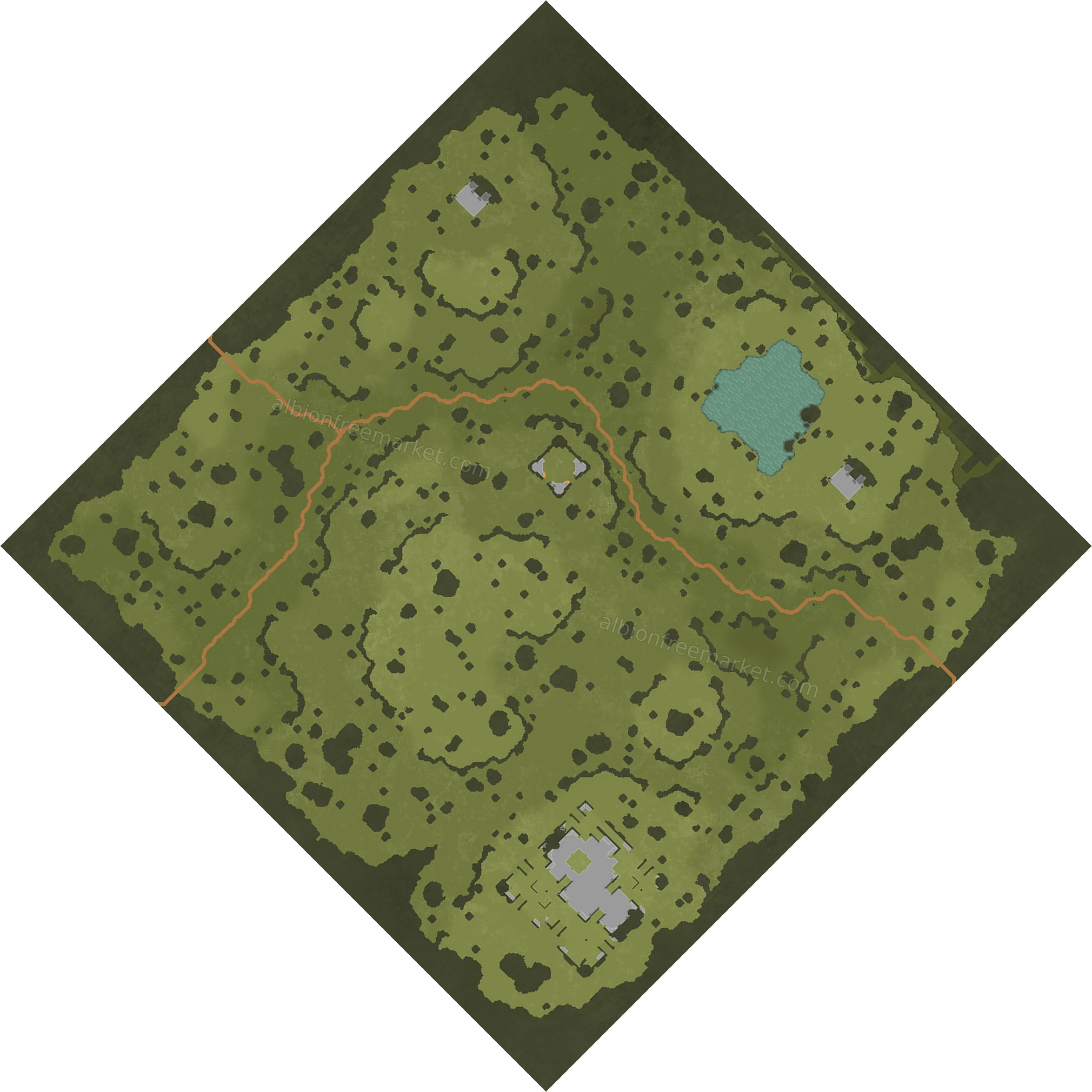 Murdergulch Gap Albion Online map