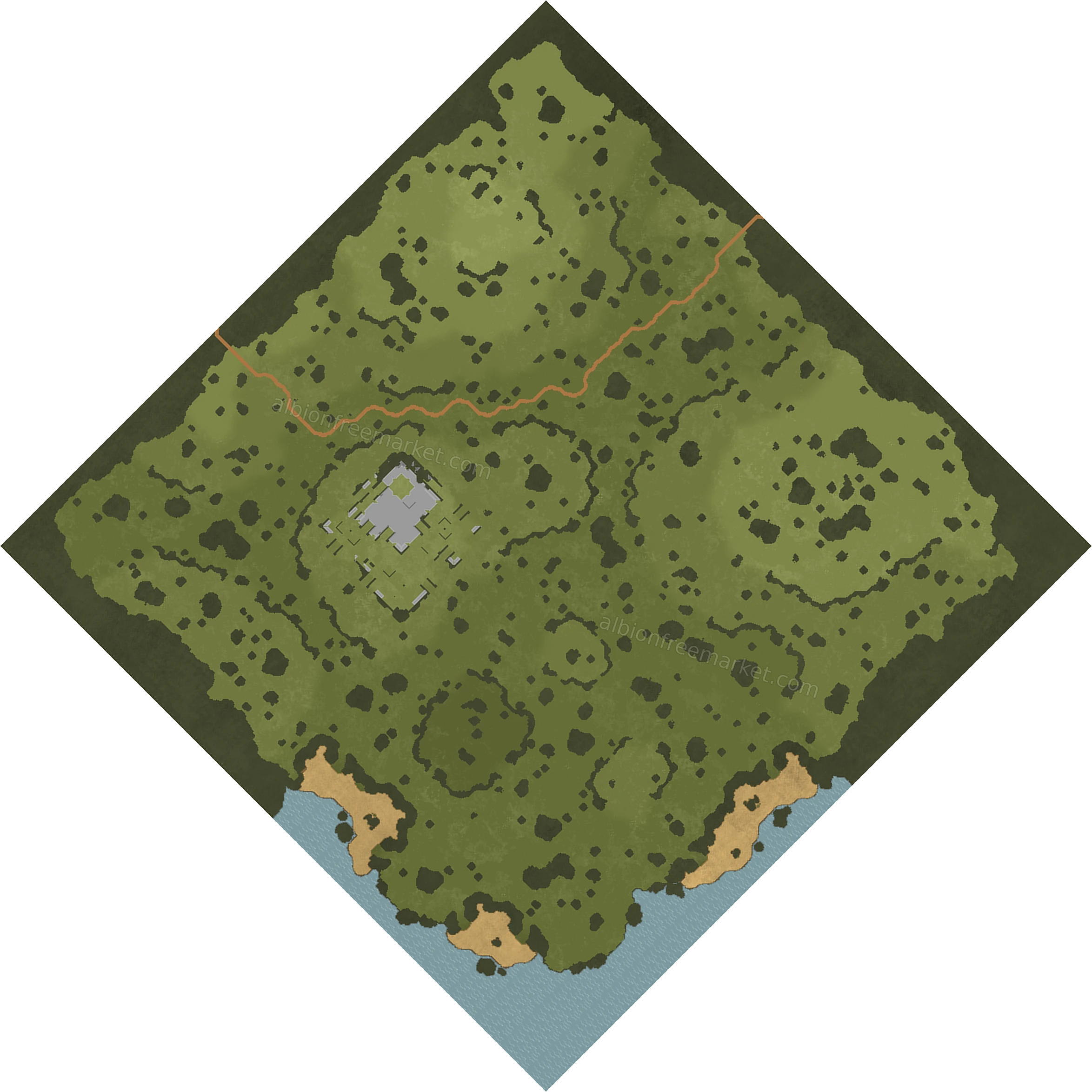 Stonemouth Northbluff Albion Online map