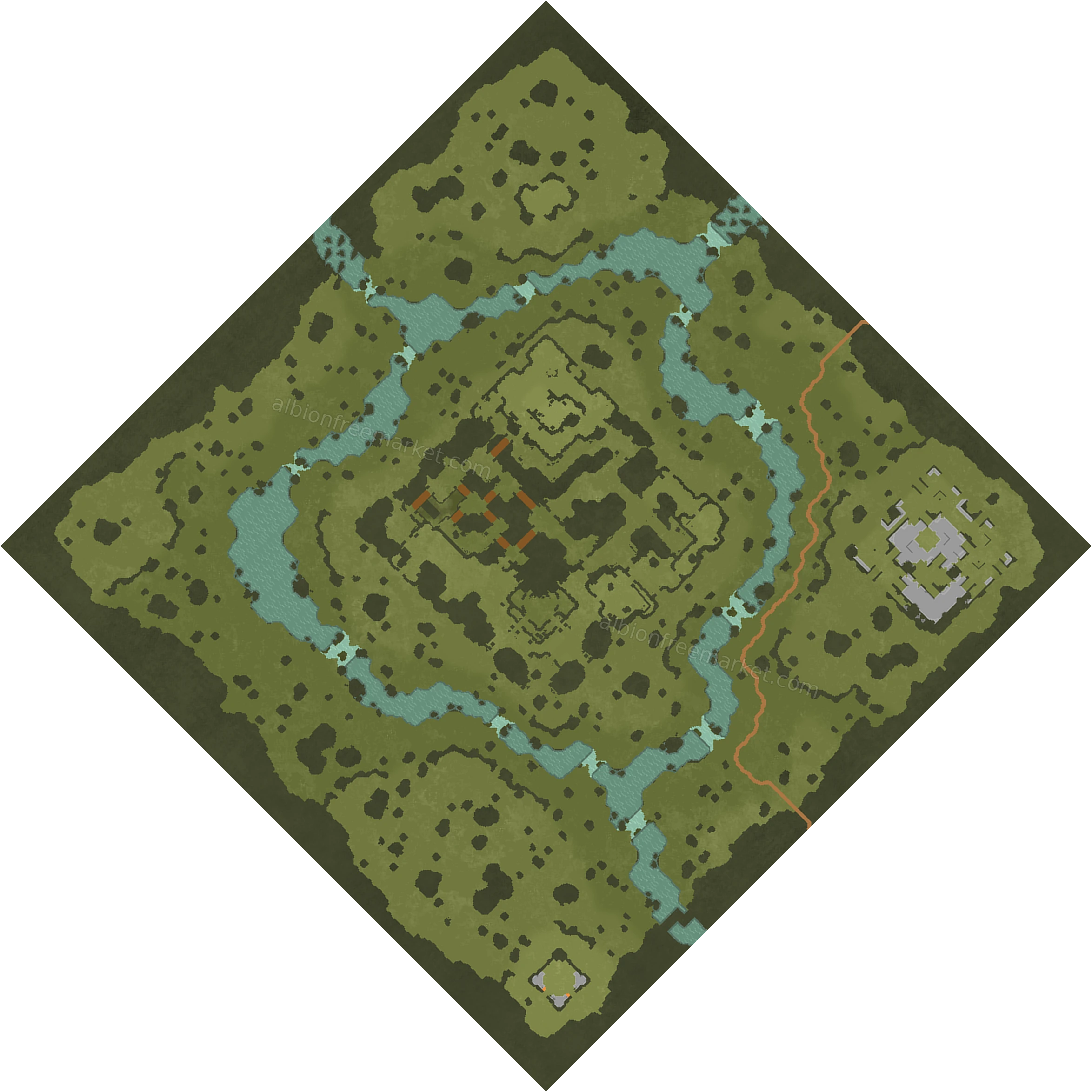 Highstone Plains Albion Online map