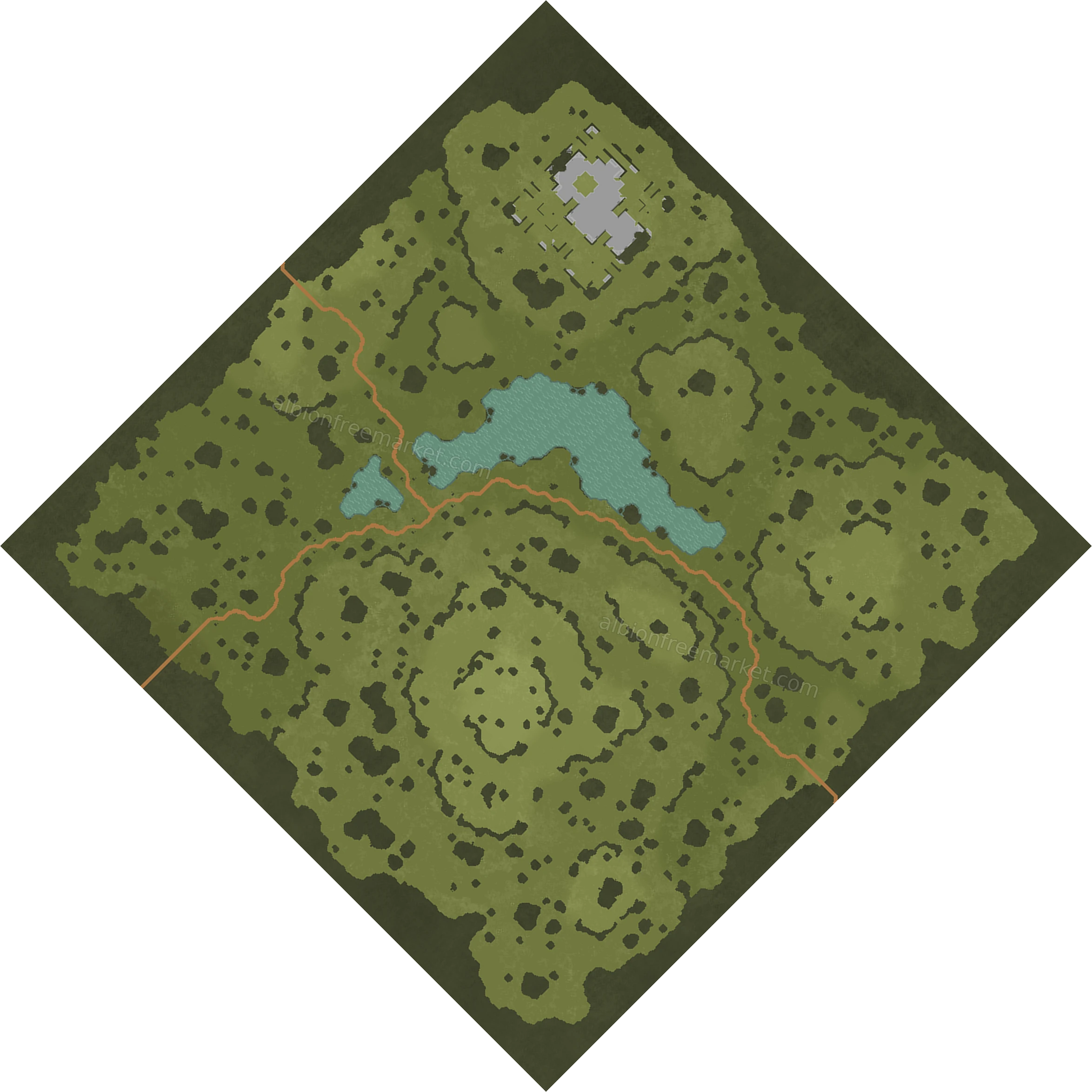 Shaleheath Hills Albion Online map