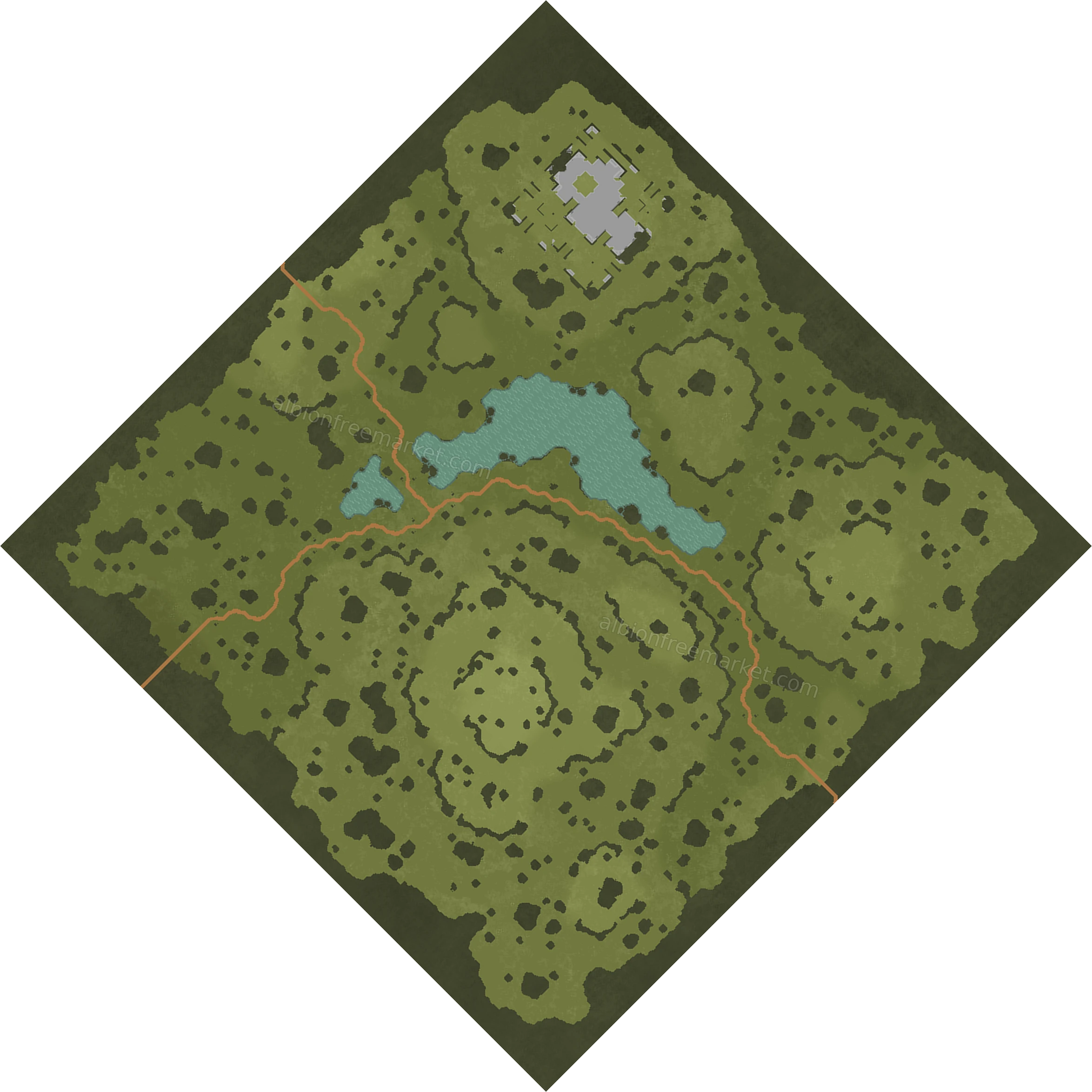 Shaleheath Hills Albion Online map