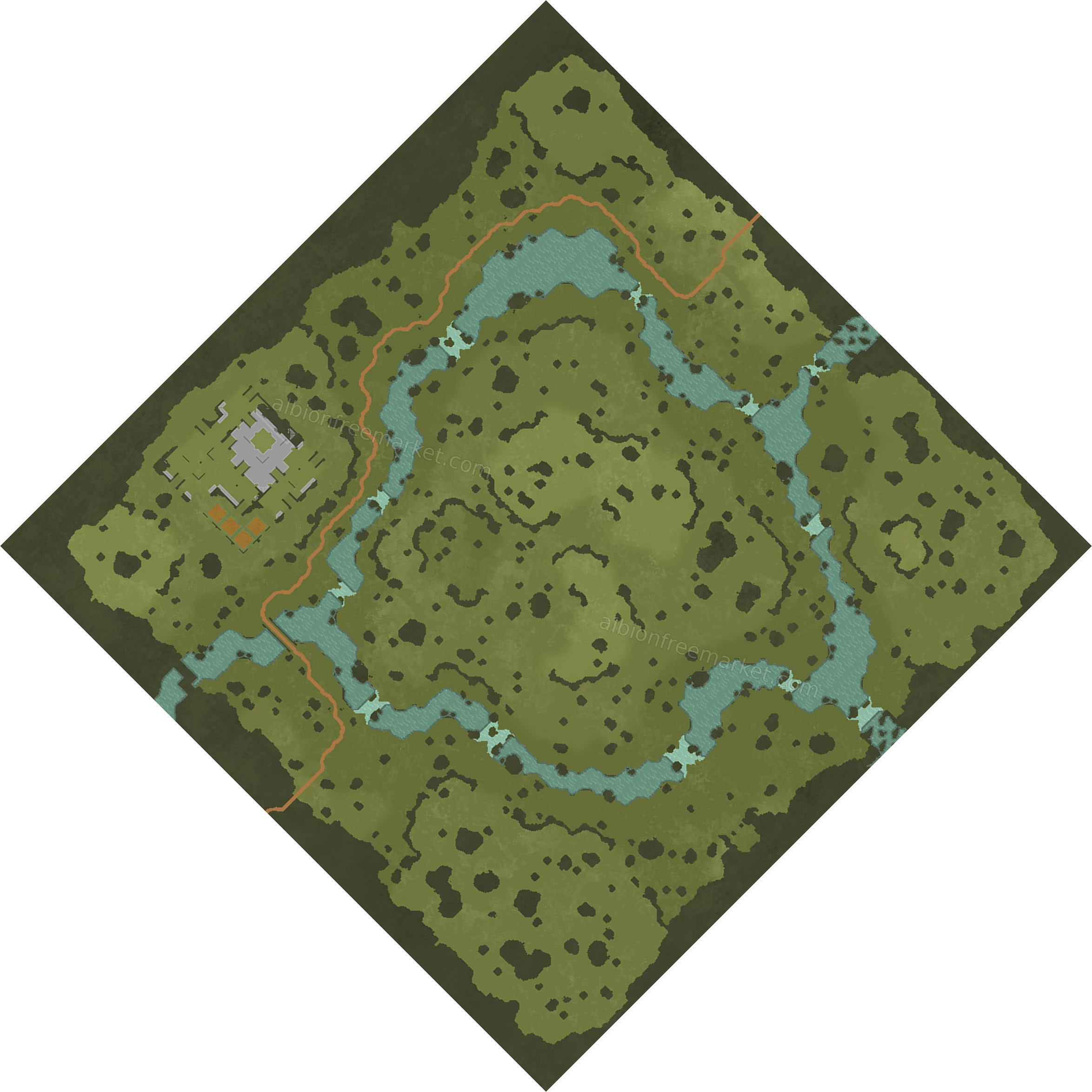 Murdergulch Trail Albion Online map