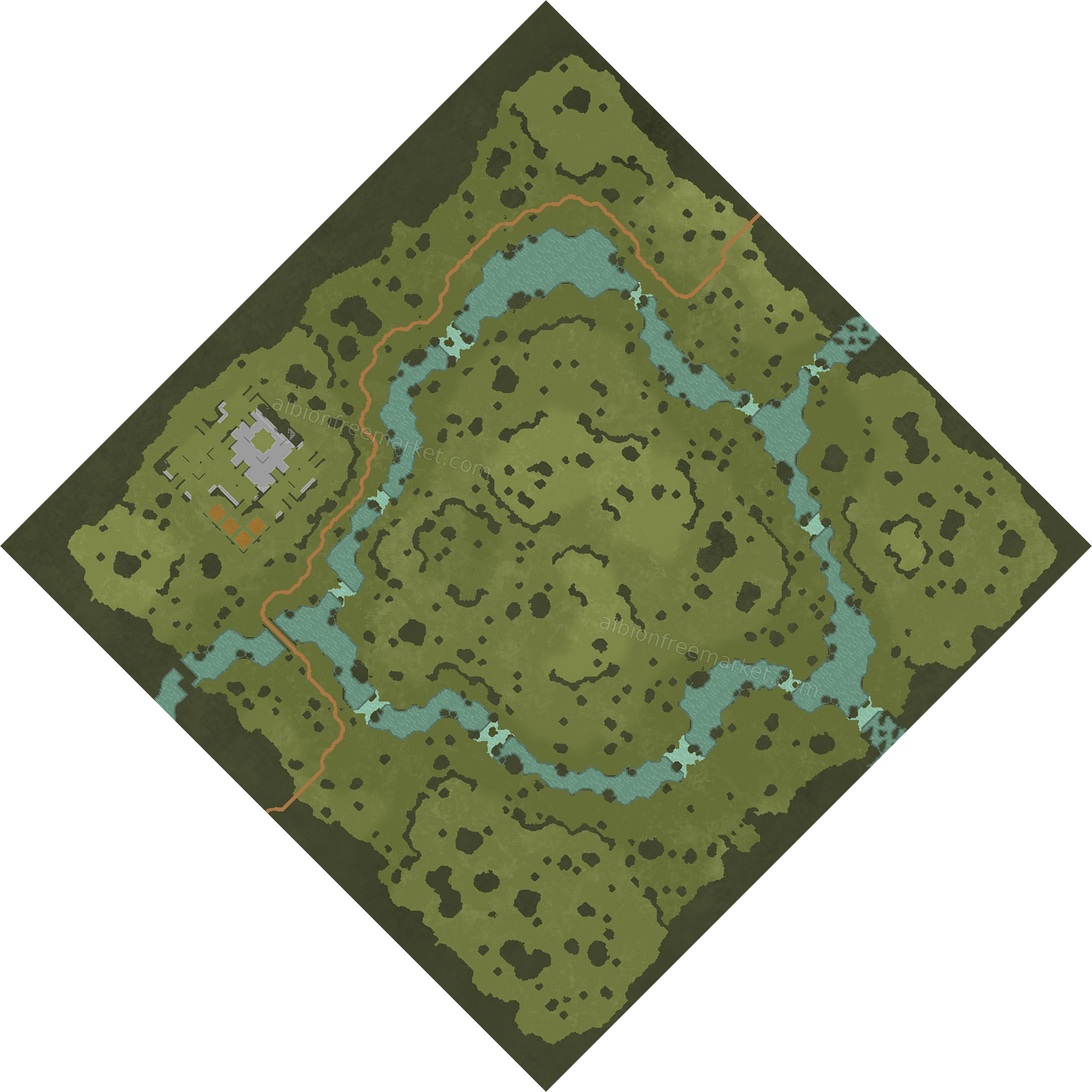 Murdergulch Trail Albion Online map