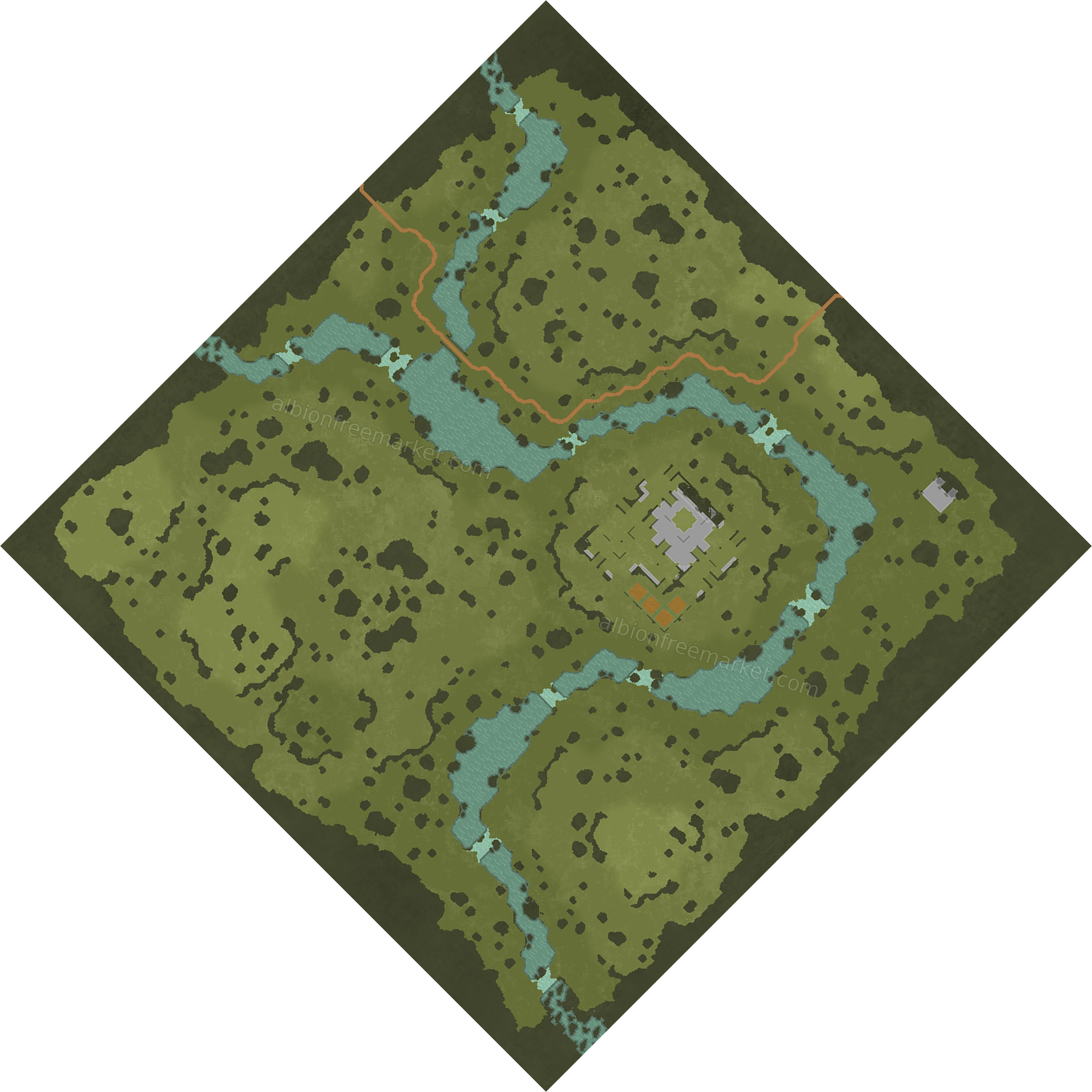 Razorrock Bank Albion Online map