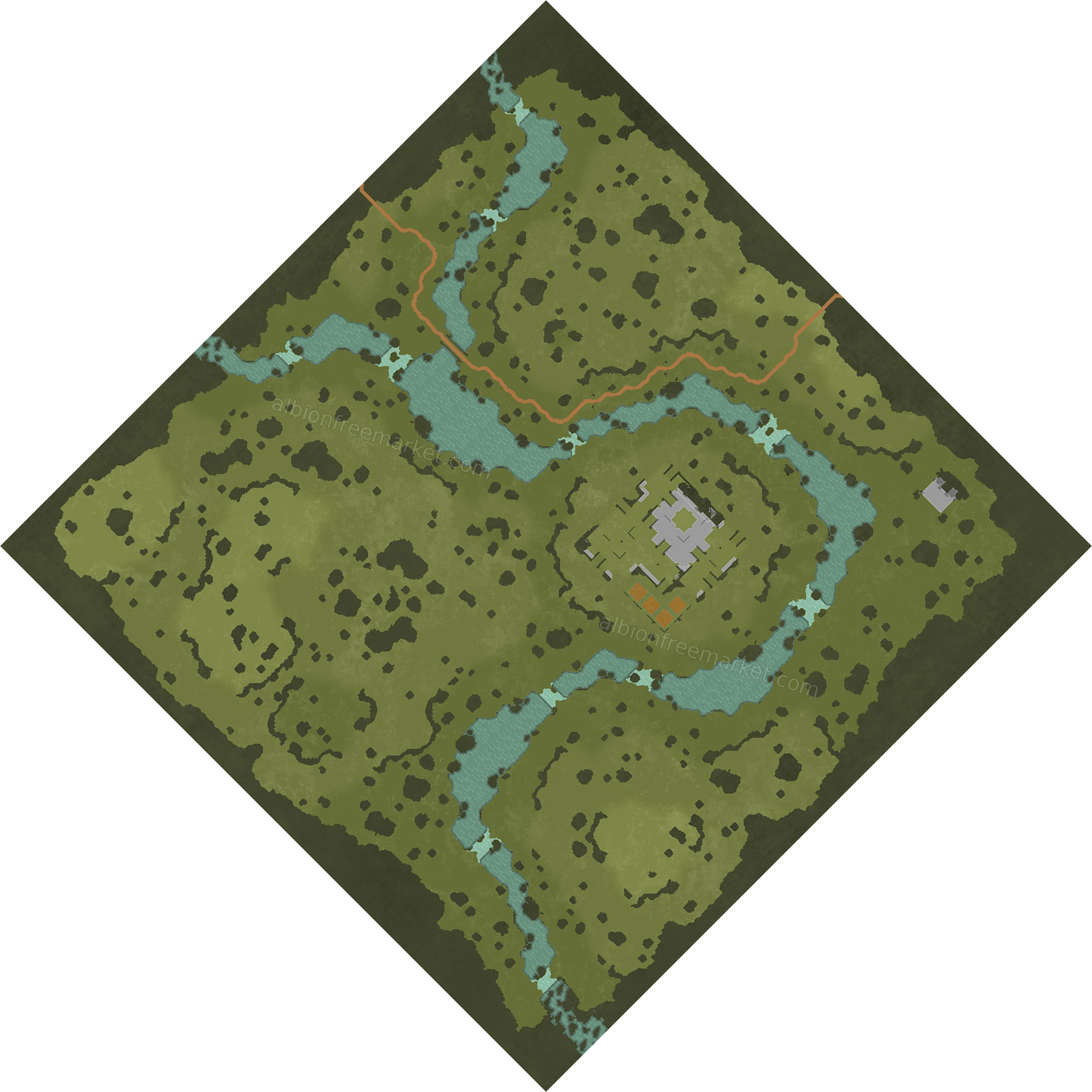 Razorrock Bank Albion Online map