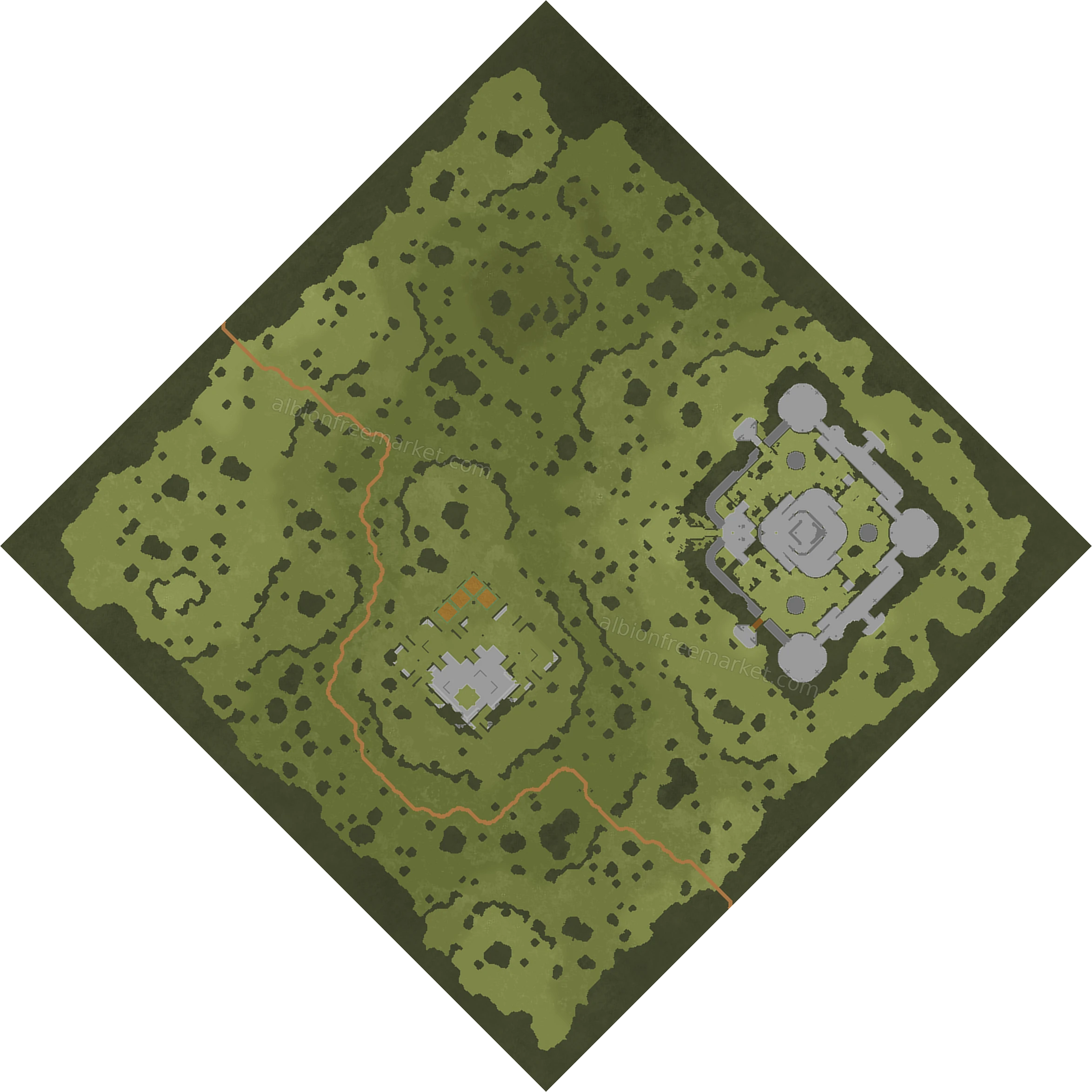 Highstone Mound Albion Online map