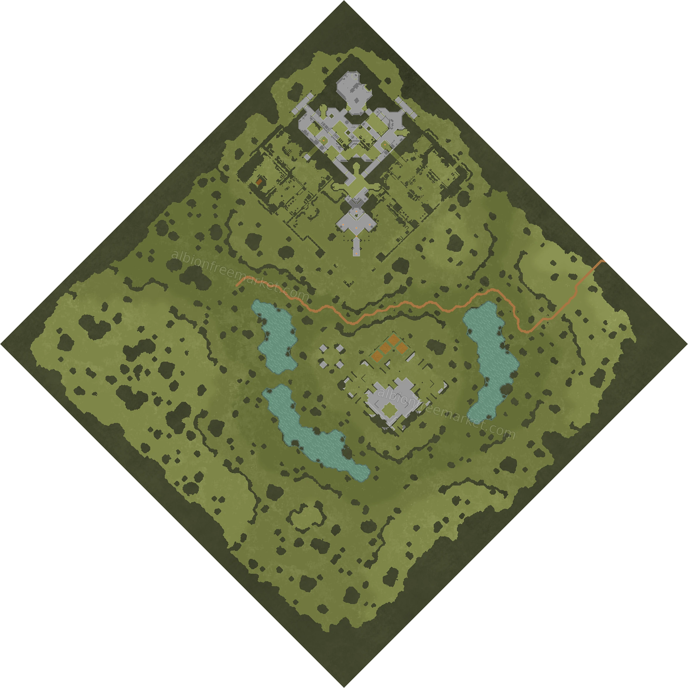 Redtree Enclave Albion Online map