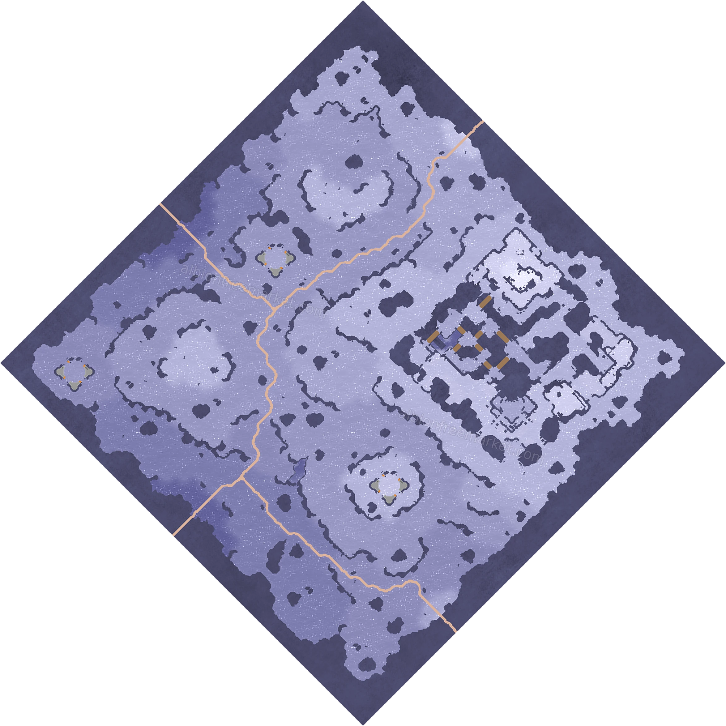 Pen Garn Albion Online map